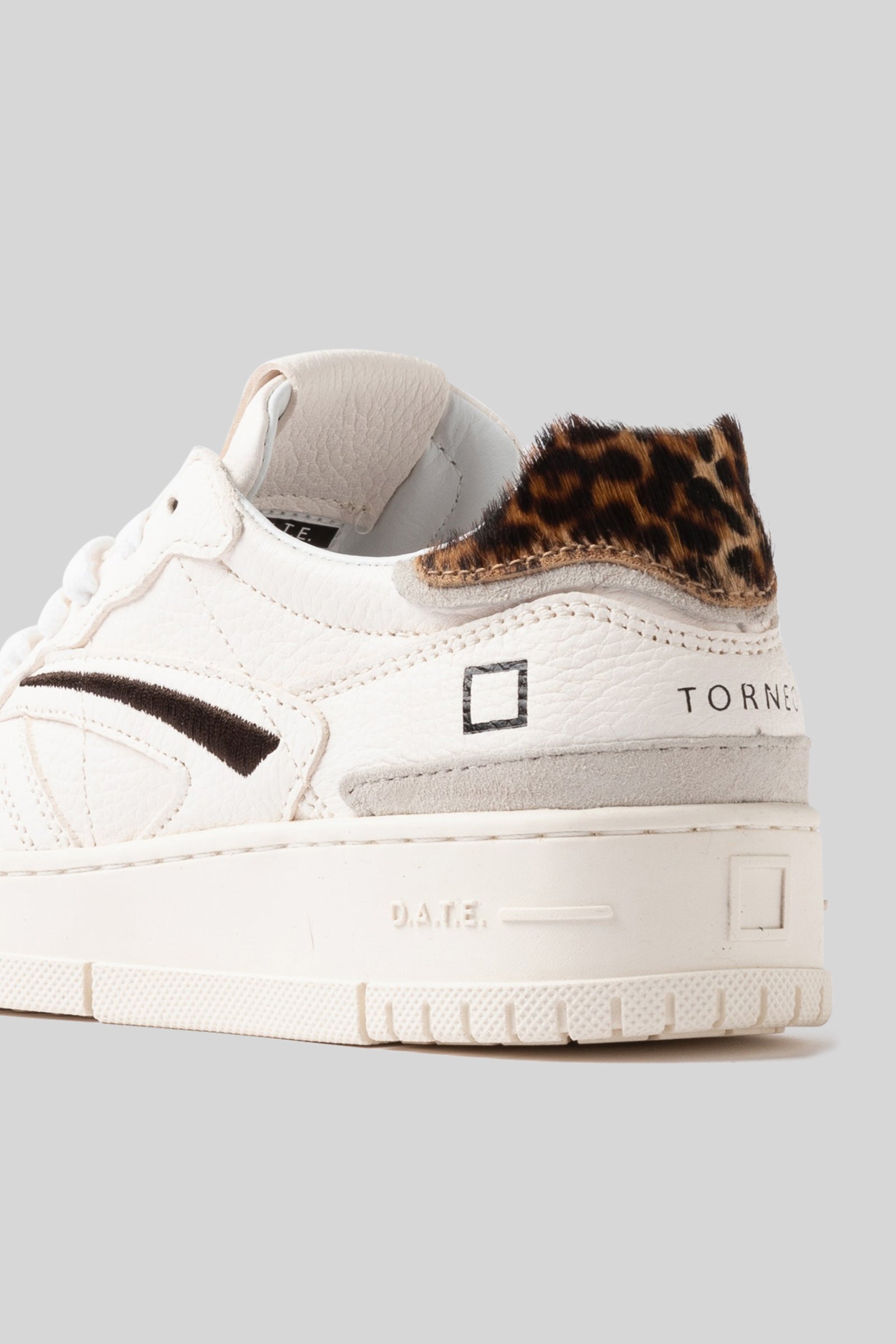 D.a.t.e. Sneaker Torneo Pure Pop Bianco/leopardato Donna - 2