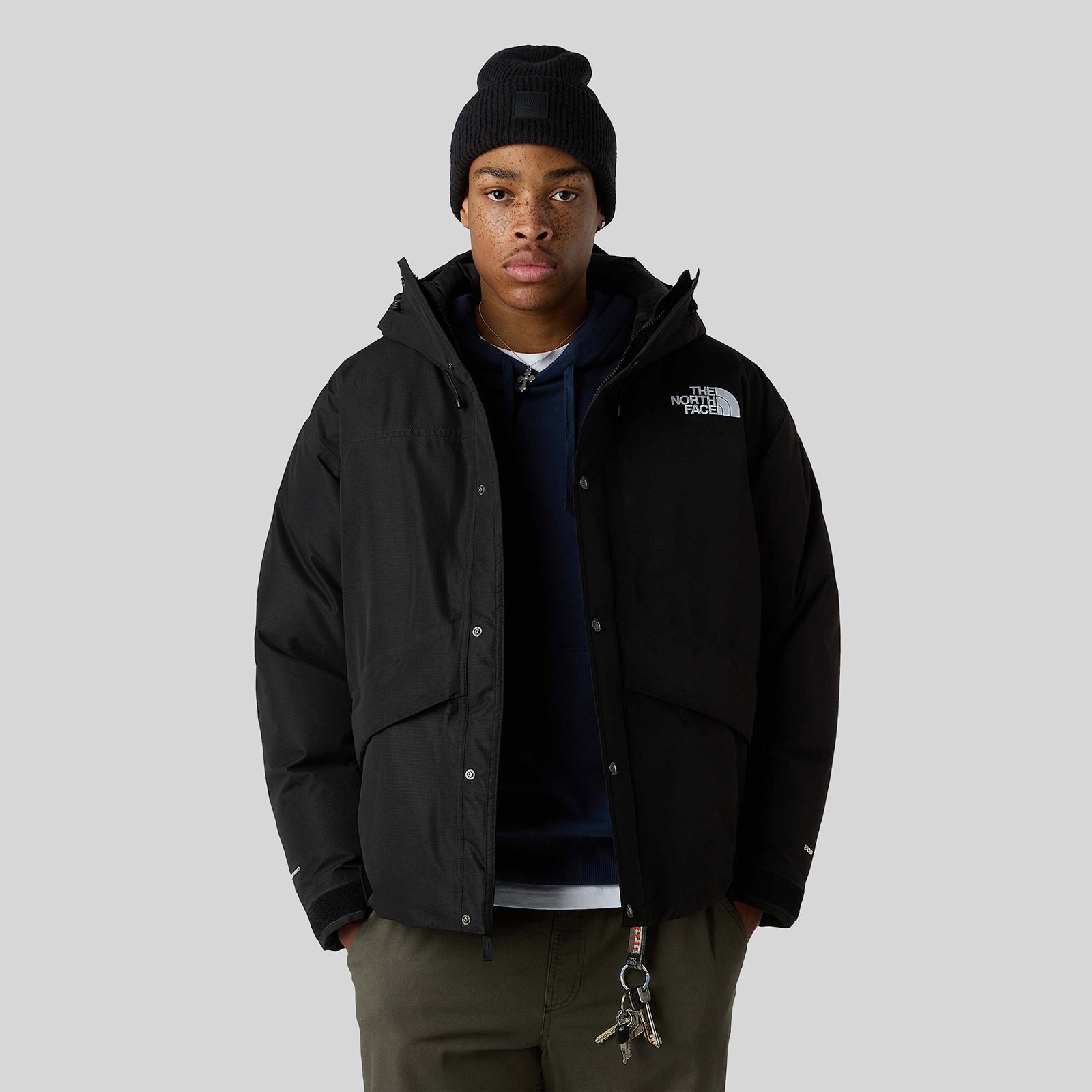 The North Face Mountain Down Jacket Nero Uomo - 7