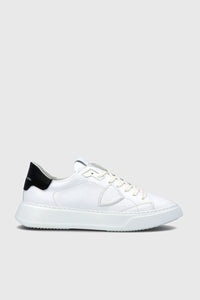 Philippe Model Sneaker Temple Veau Blanc Noir Bianco/nero Uomo philippe model