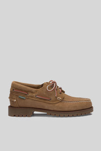 Sebago Acadia Suede Waxed Beige Uomo sebago