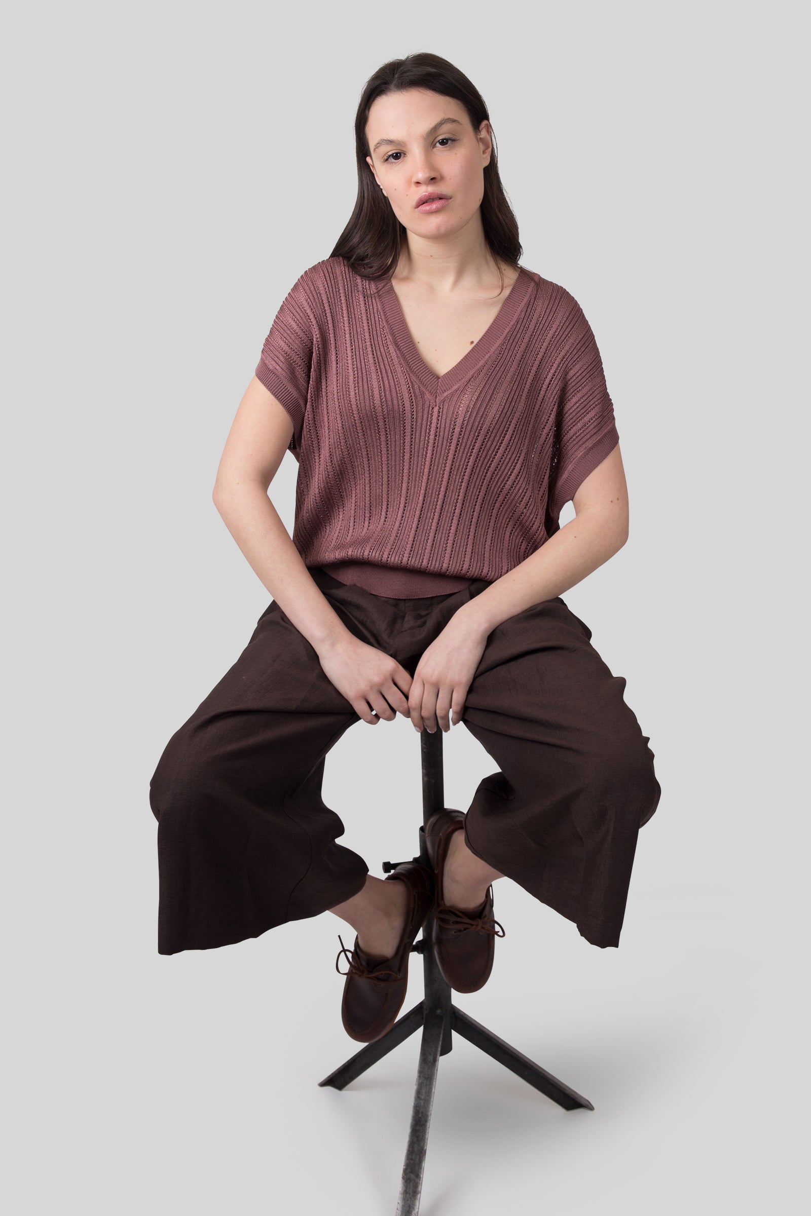 Erika Cavallini Gilet Adamo Glicine Donna - 2