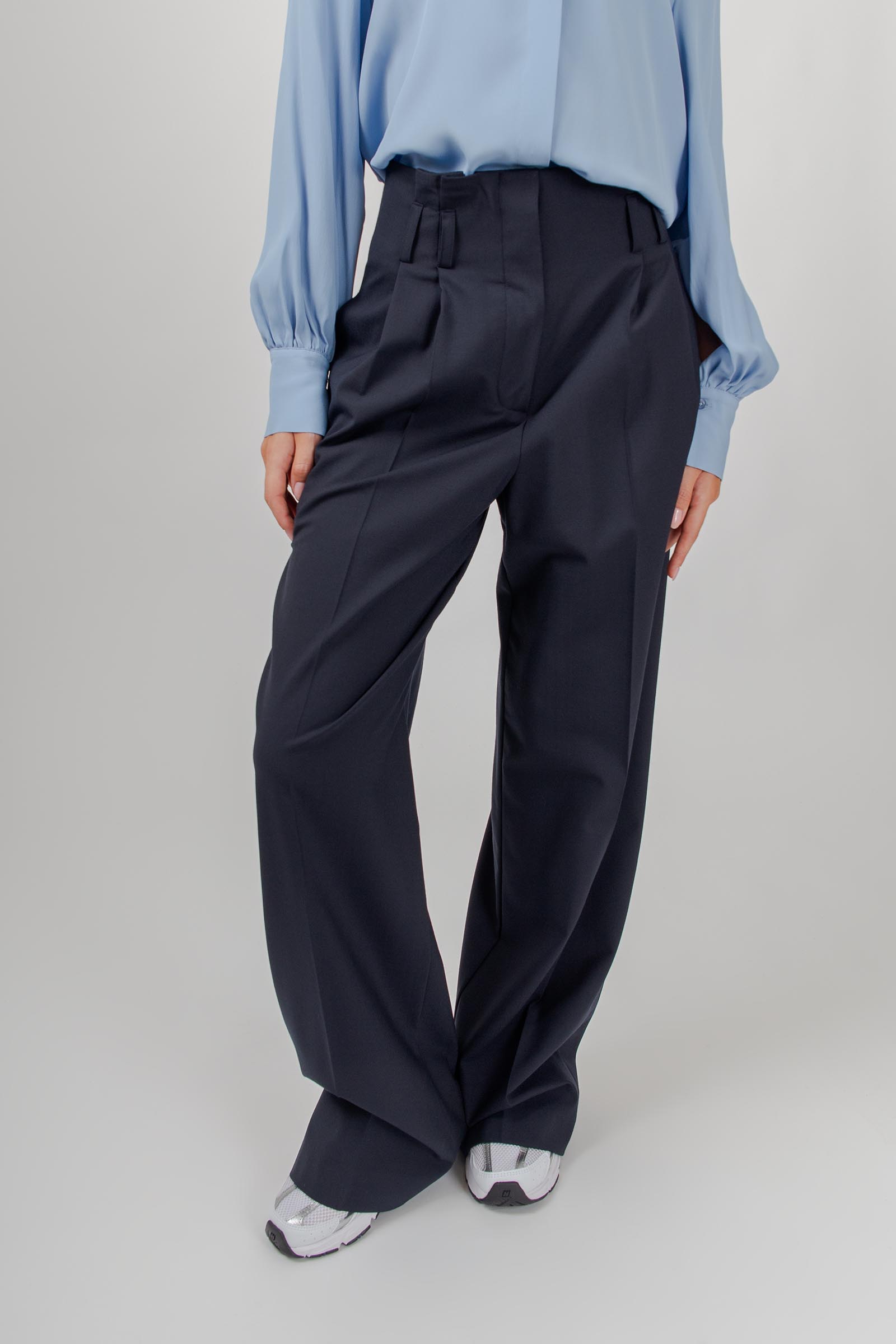 Semicouture Pantalone Matisse Blu Donna - 5