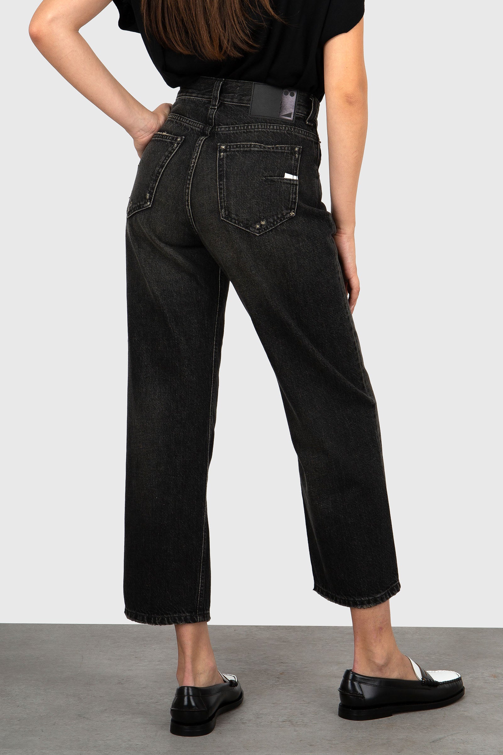 Grifoni Jeans Regular Uma Nero Donna - 3