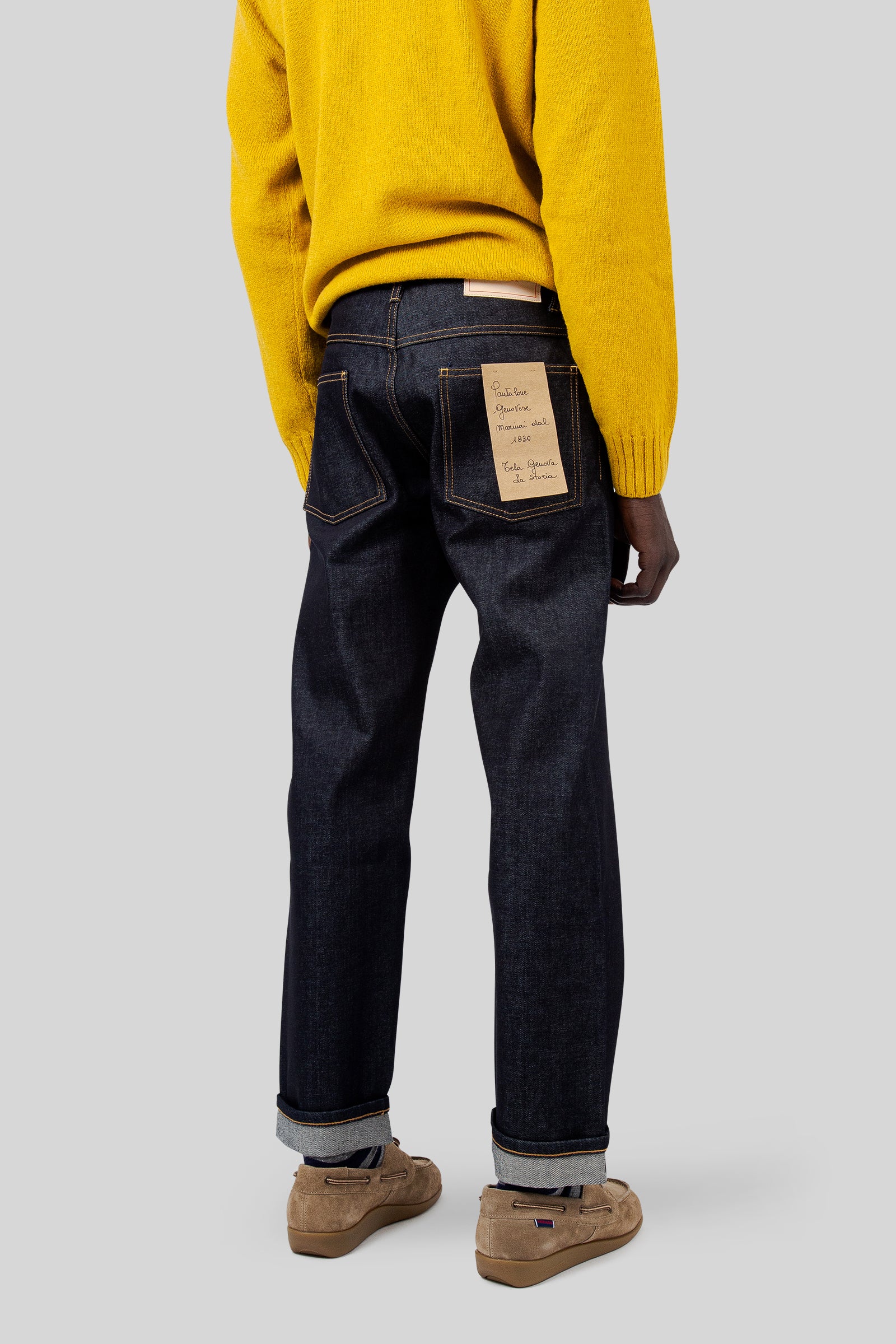 Gregorio Jeans Selvedge Raw Blue - 3