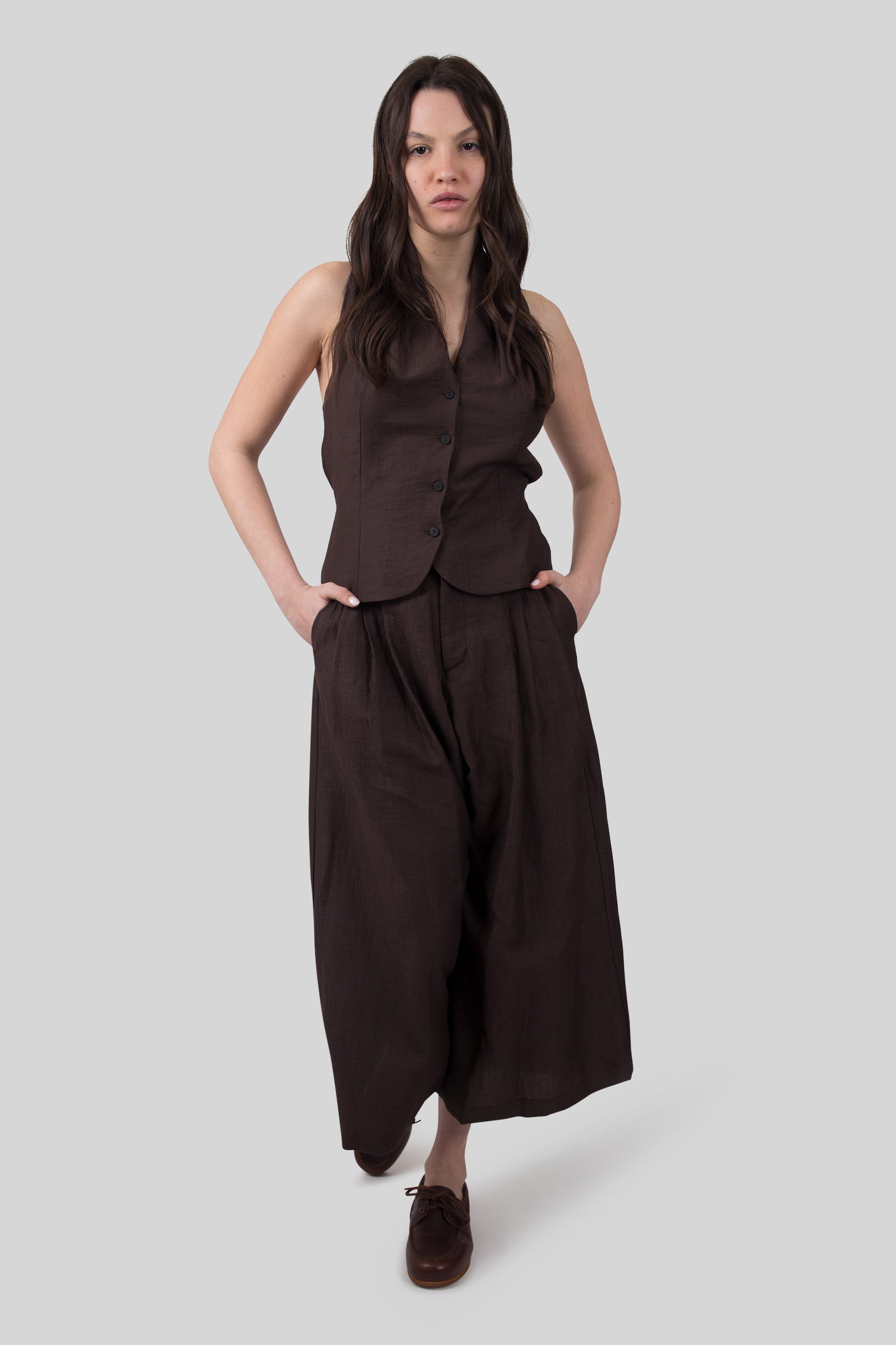 Tela Pantagonna Cookie Marrone Donna - 2