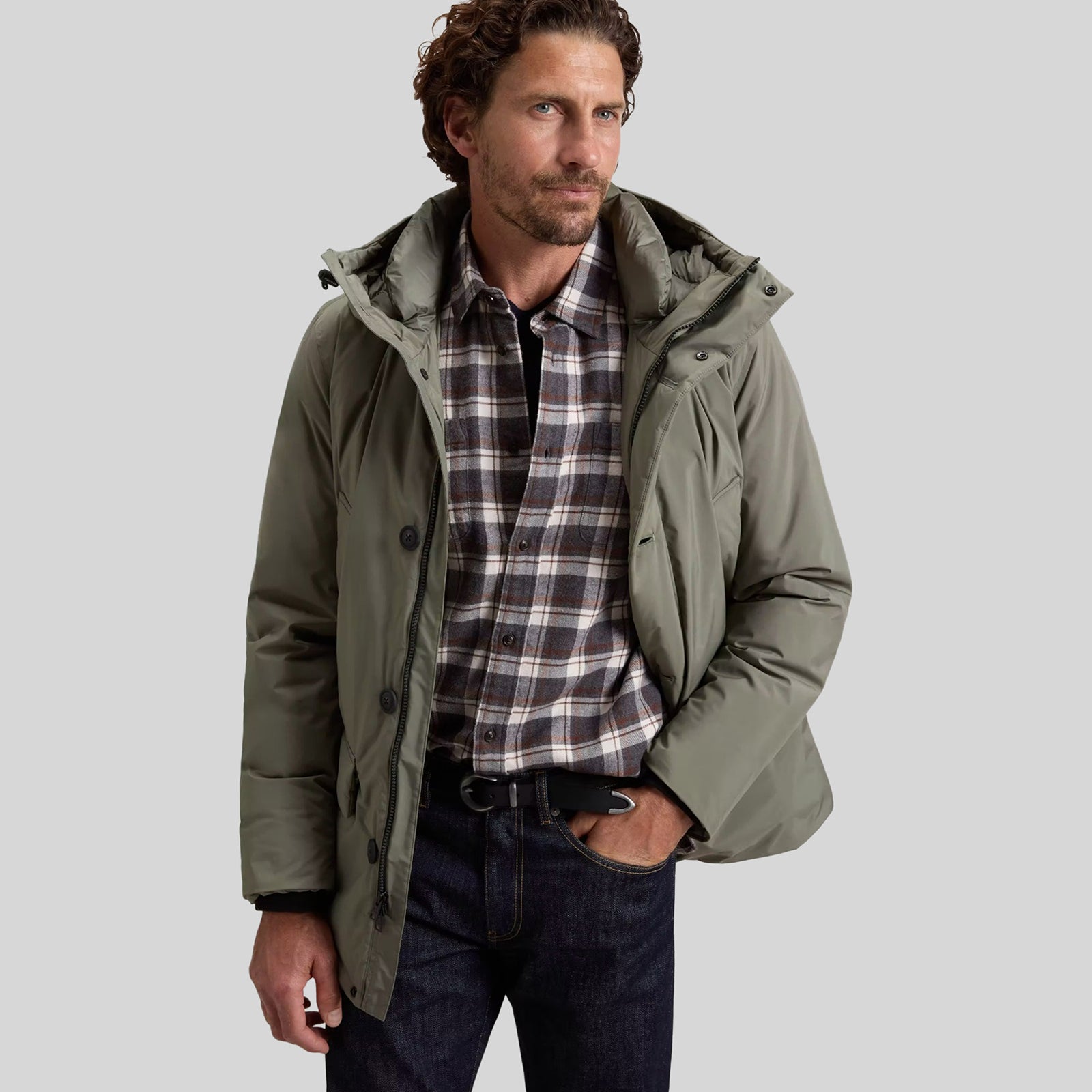 Woolrich Cloud Arctic Parka Verde Chiaro Uomo - 7