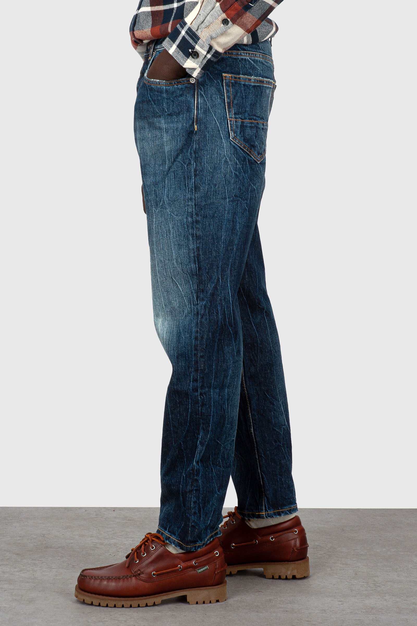 Department Five Jeans Musso Tapered Blu Medio Uomo - 4