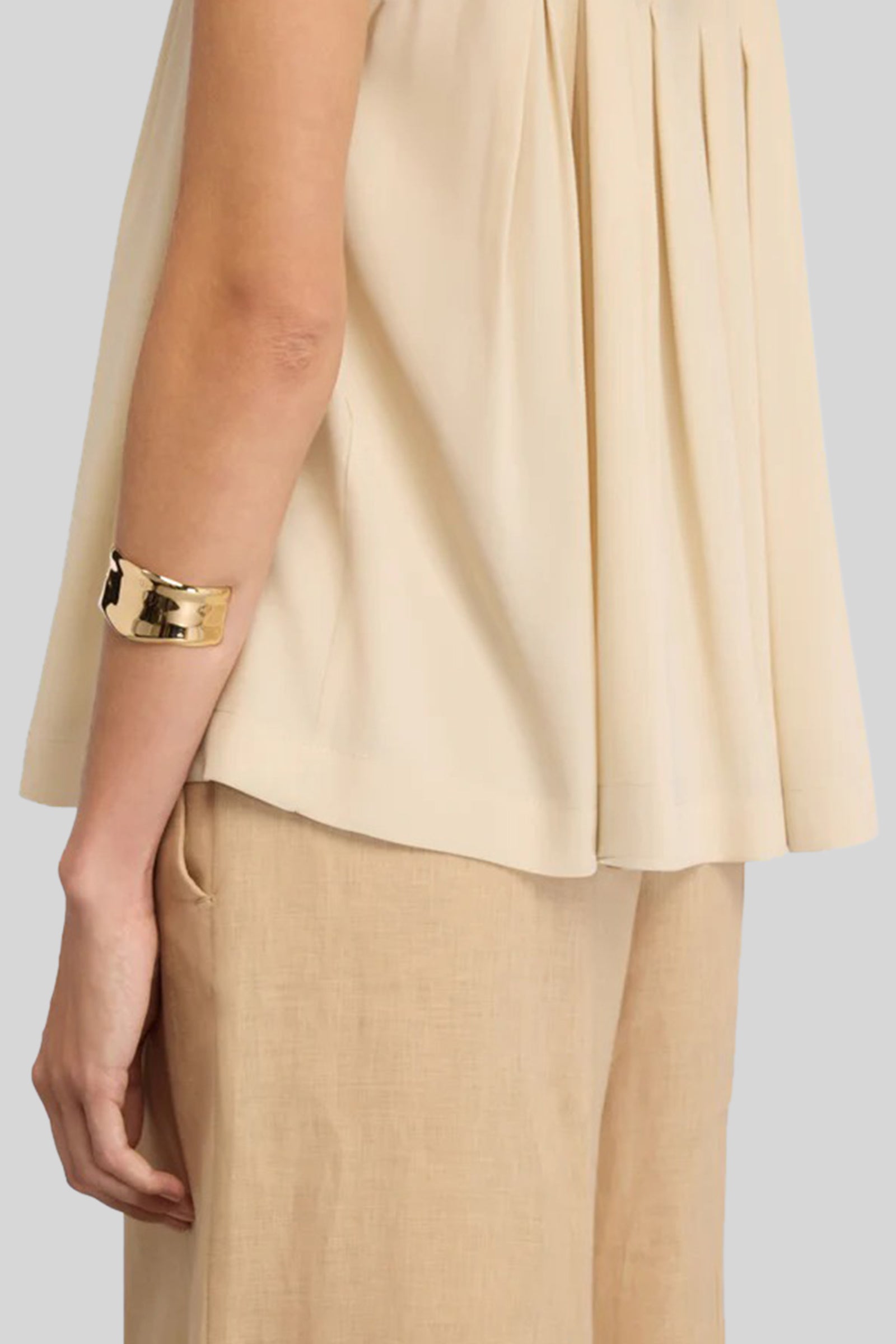 Semicouture Blusa Alysia Gesso Donna - 4