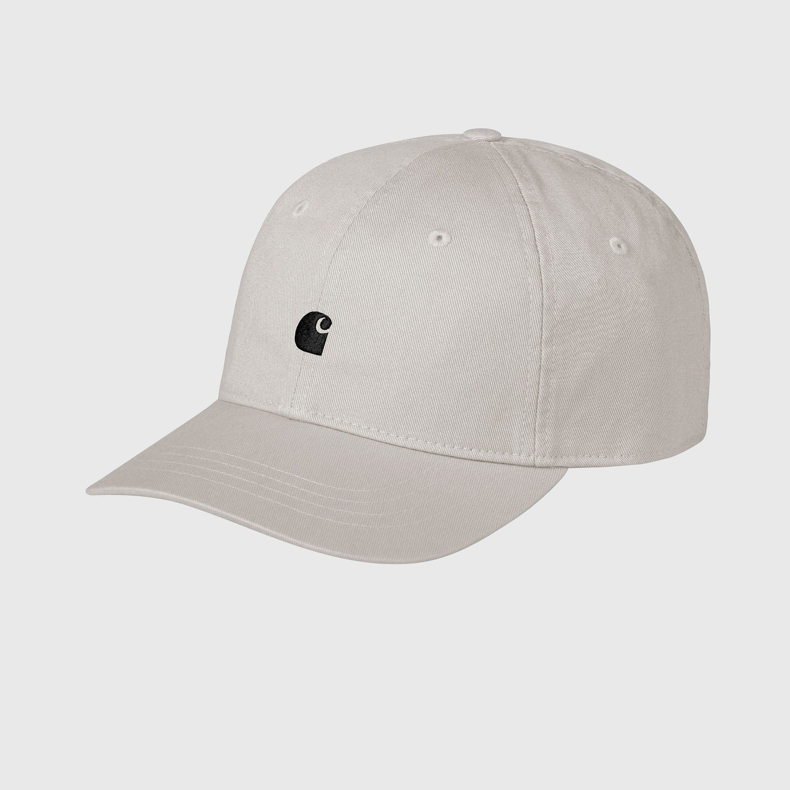 Carhartt Wip Madison Logo Cap Ecru Unisex - 3