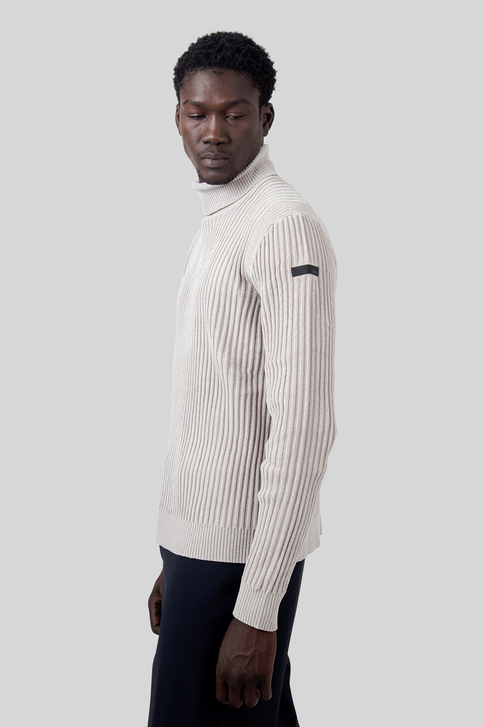 Rrd Velvet Rave Turtleneck Knit Sabbia Uomo - 6