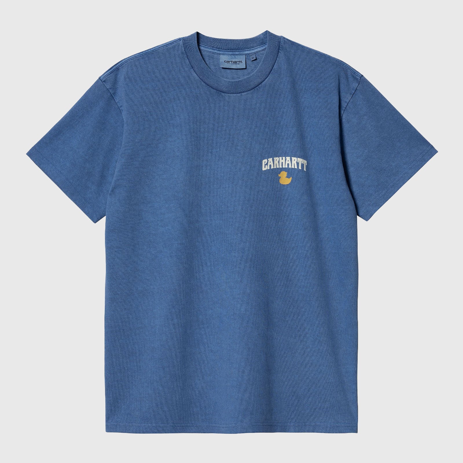Carhartt Wip T-shirt Short Sleeve Duckin' Azzurro Uomo - 3