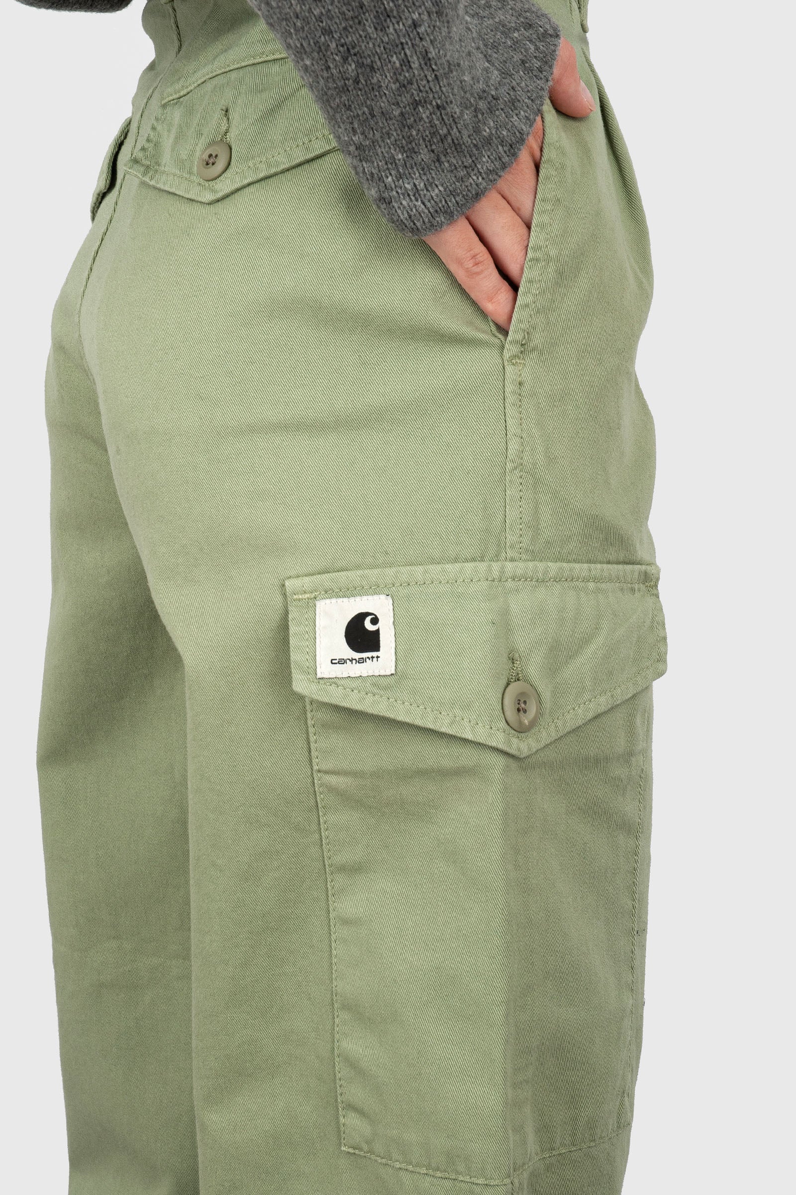 Carhartt Wip W' Collins Pant Verde Donna - 2