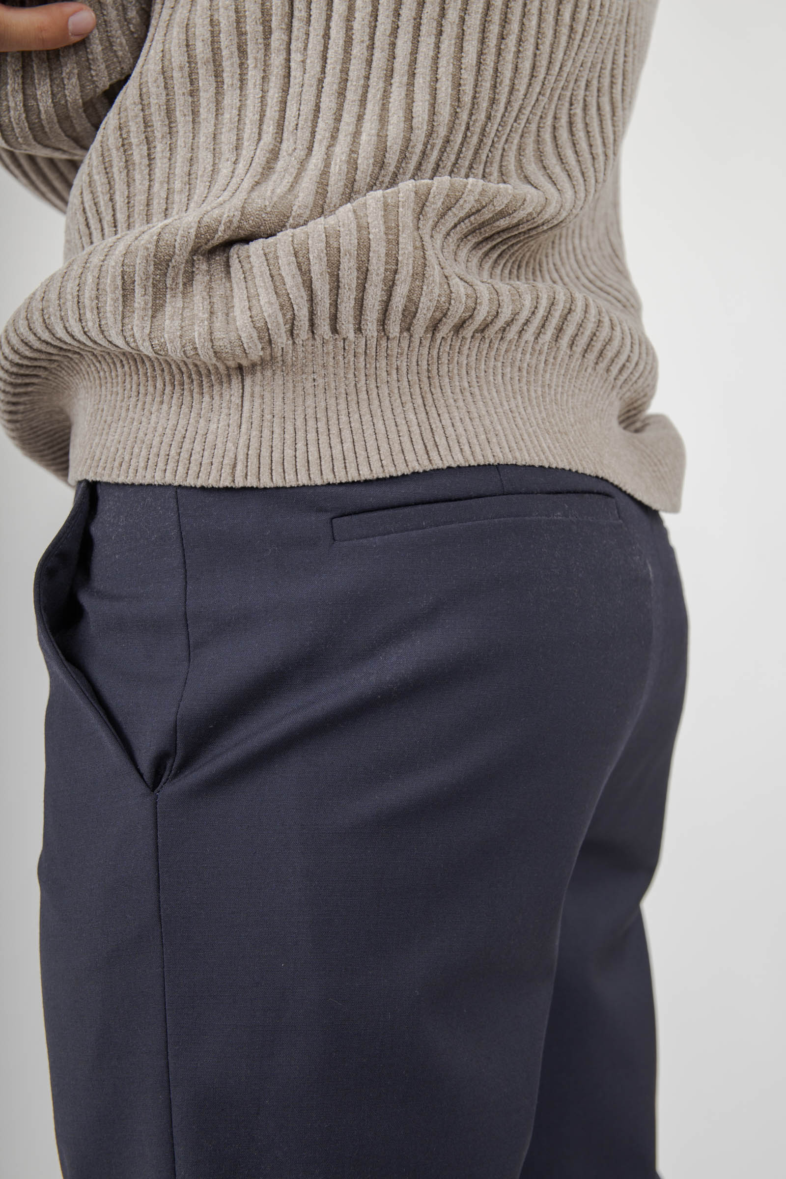 Rrd Pantalone Terzitel Chino Blu Scuro Uomo - 2