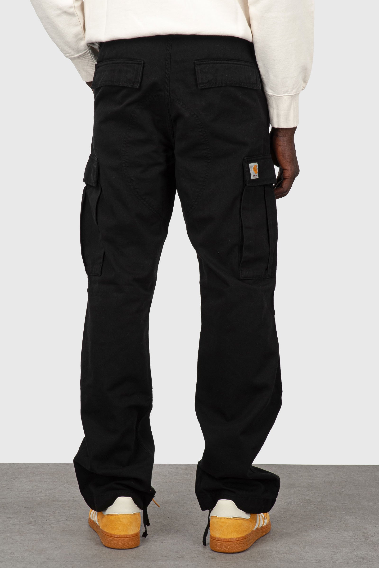 Carhartt Wip Regular Cargo Pant 'moraga' Twill Nero Uomo - 3