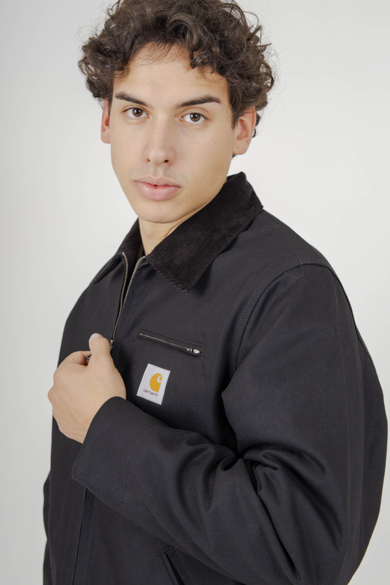 Carhartt Wip Detroit Jacket Nero Uomo - 6