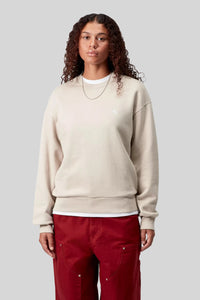 Carhartt Wip W' Casey Sweatshirt Beige Chiaro Donna carhartt wip