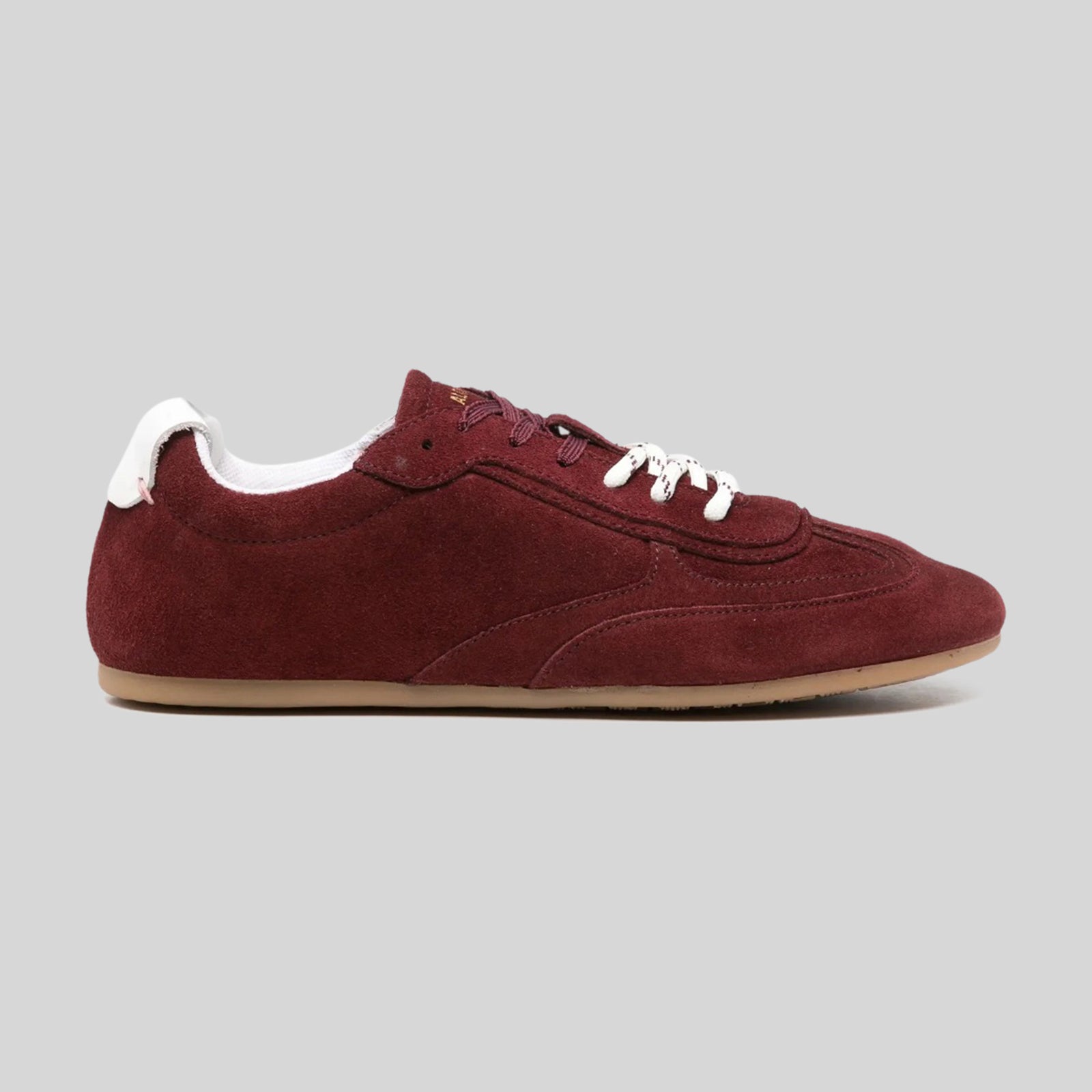 Alohas Sneaker Tb.24 Suede Burgundy Leather Bordeaux Donna - 5