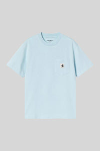 Carhartt Wip T-shirt W' S/s Pocket Celeste Donna carhartt wip