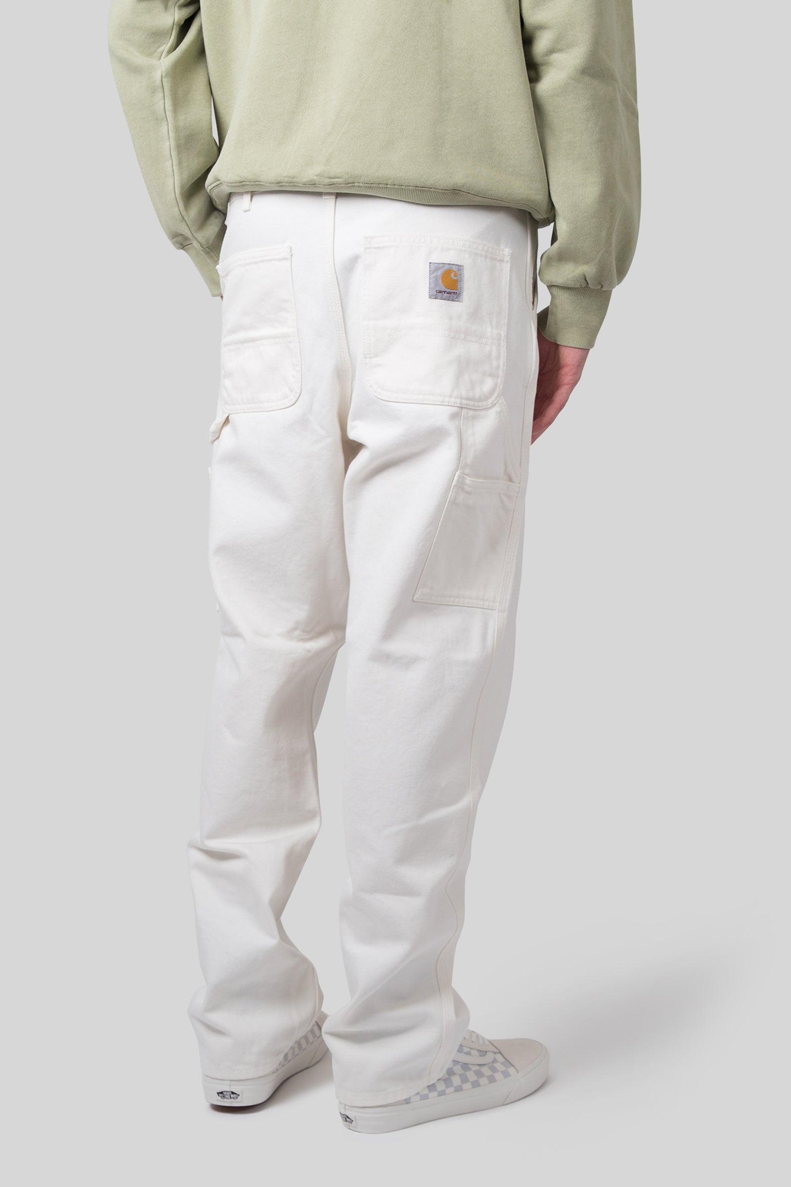 Carhartt Wip Single Knee Pant Bianco Uomo - 5