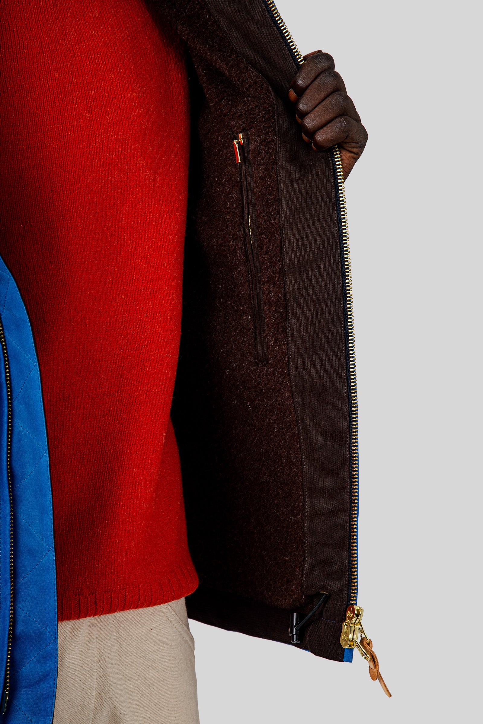 Manifattura Ceccarelli Blazer Coat Royal Uomo - 8