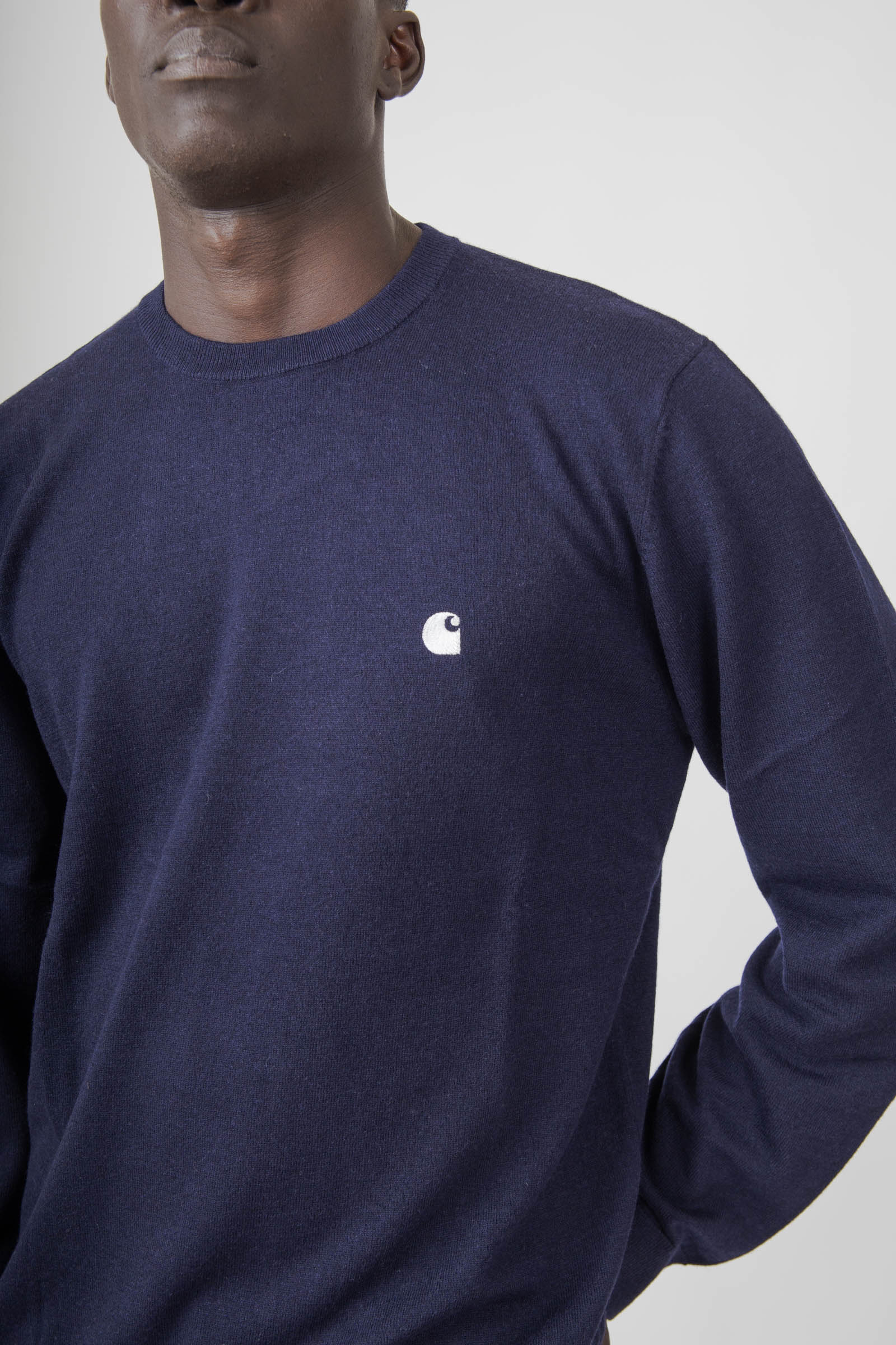 Carhartt Wip Maglia Madison Blu Scuro Uomo - 5