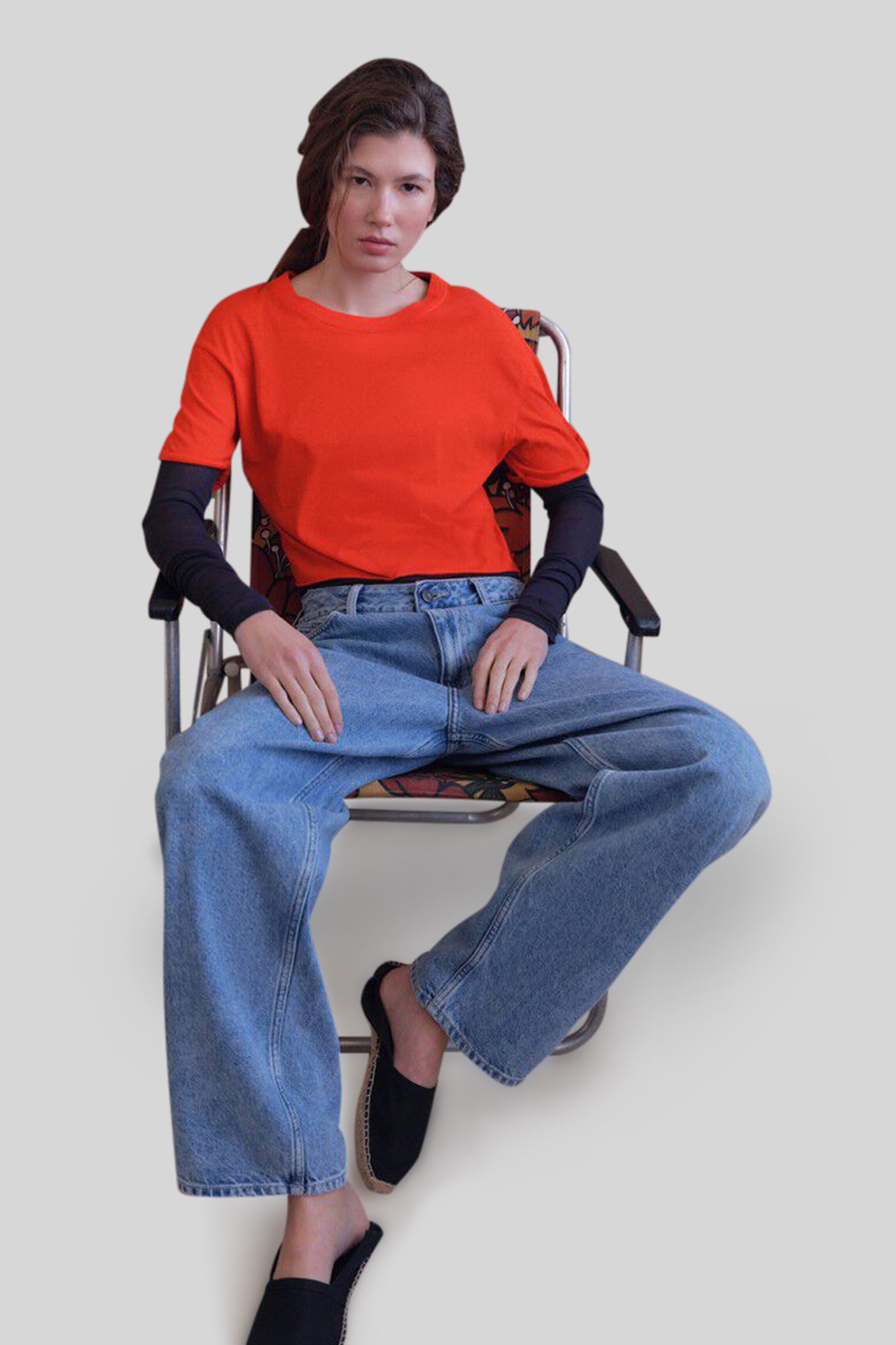 American Vintage T-shirt Apoly Fragola Donna - 1