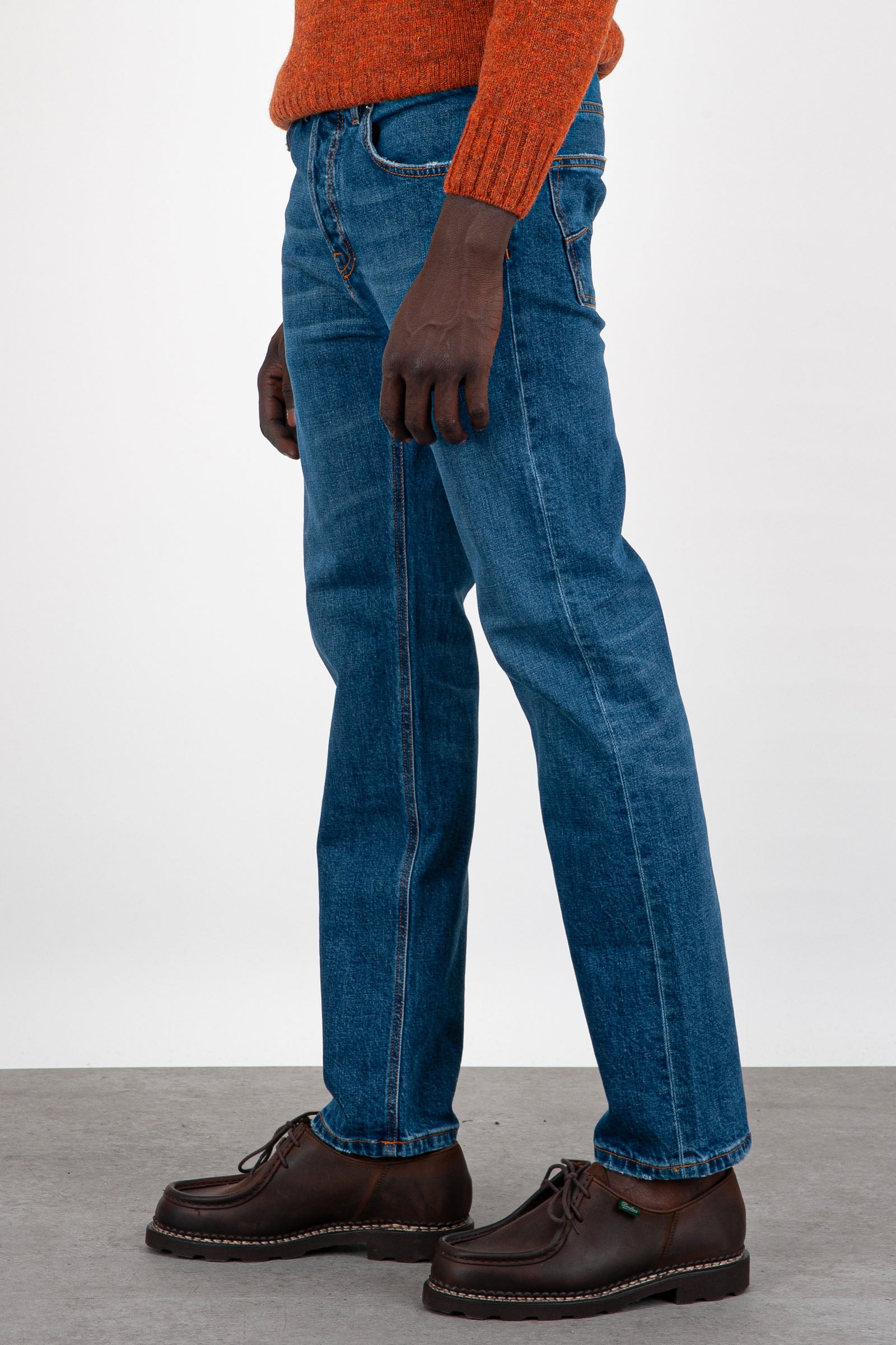 Grifoni Jeans Rizzi Blu Medio Uomo - 4