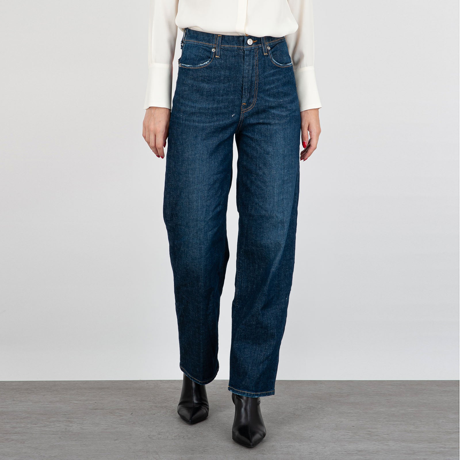 Jeans Blu Scuro Margie Donna - 7