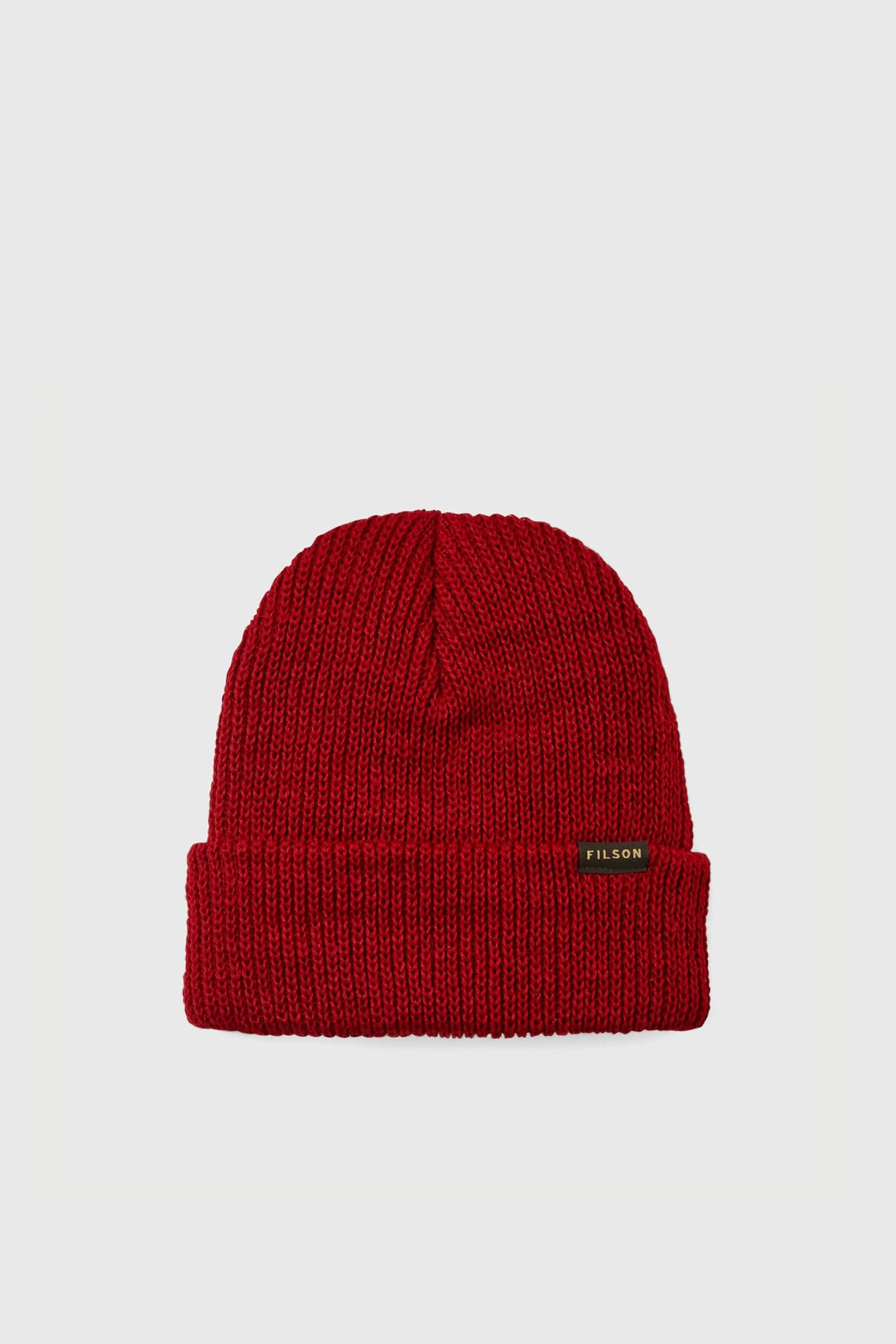Filson Watch Synthetic Wool Cap Red - 1