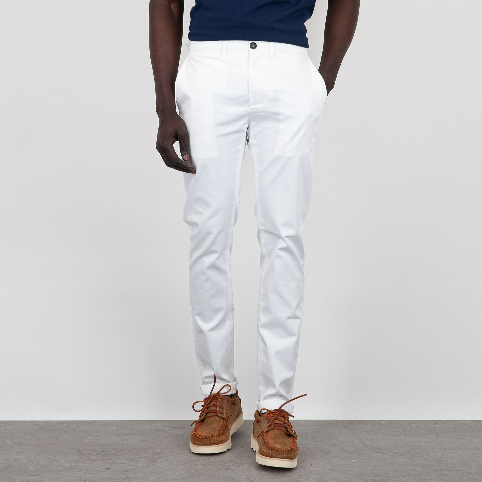 Department Five Mike Trousers Cotton White - 7