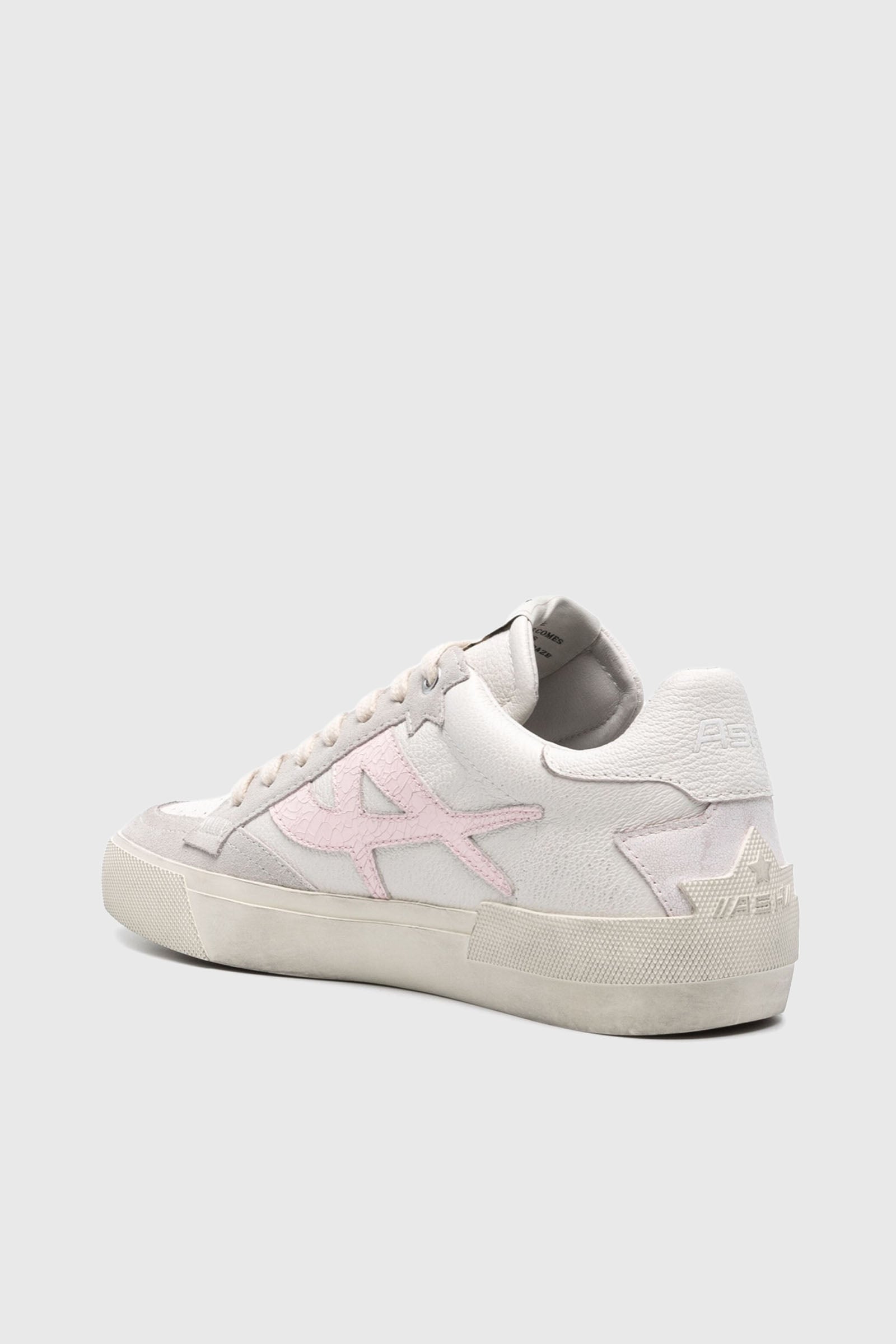 Ash Sneaker Moonlight Synthetic White/Pink - 3