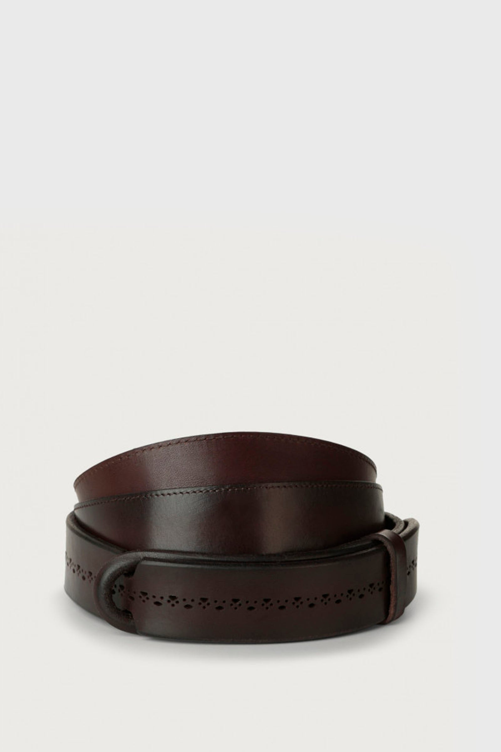 Bull Soft Leather Nobuckle Belt - 1
