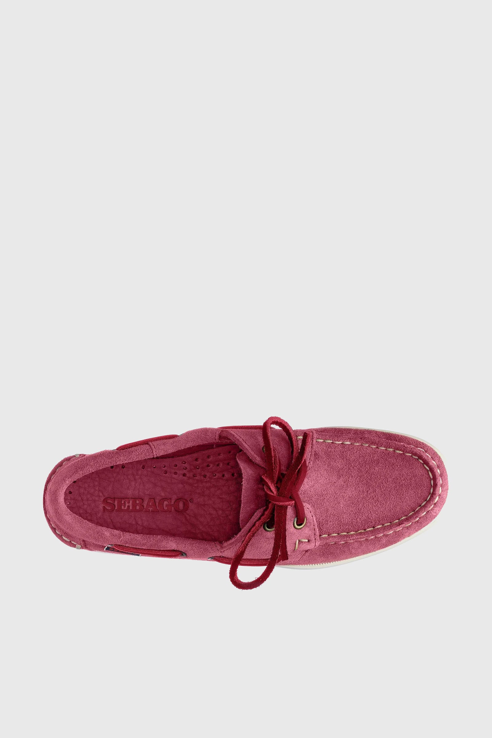 Sebago Docksides Portland Flesh Out Leather Loafer in Pink - 2