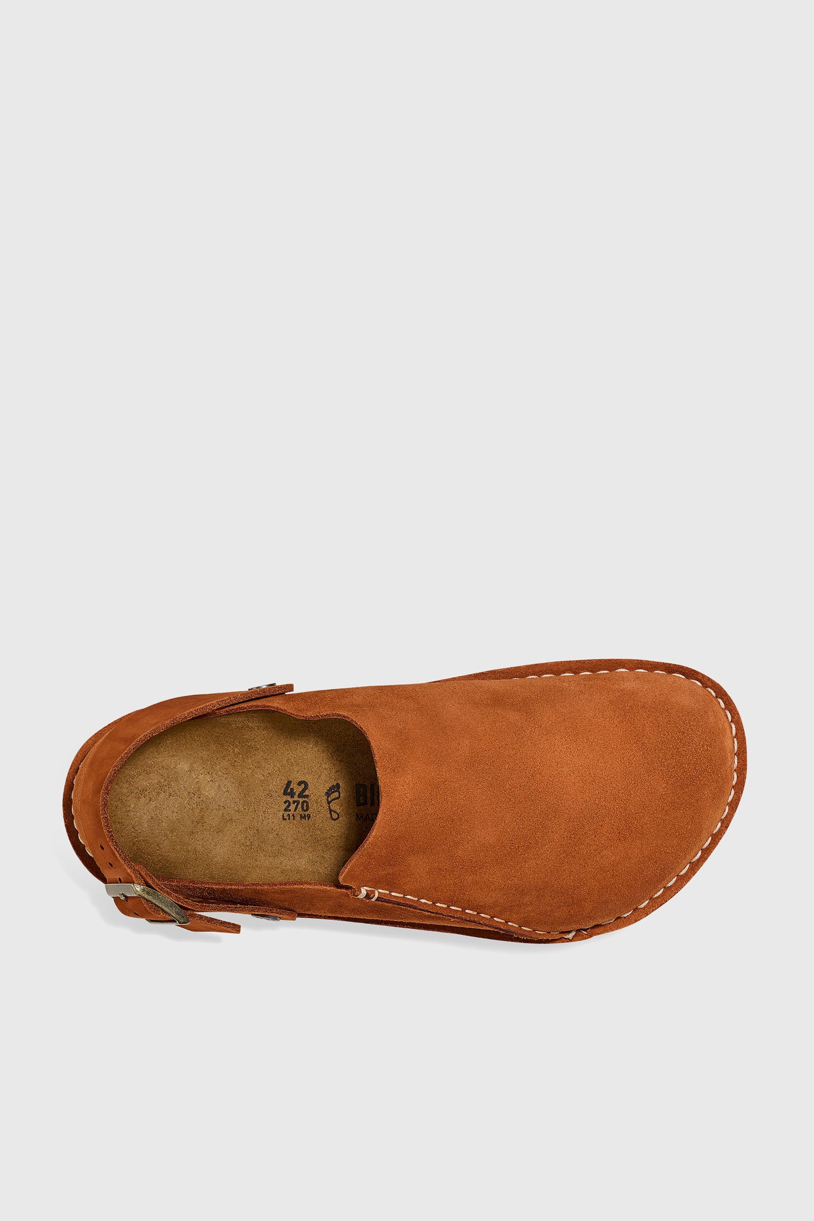 "Lutry Premium, Mink Suede Tobacco, in Brown Leather for Women" - 4