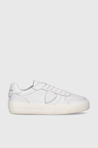 Philippe Model Sneaker Nice Veau Leather White philippe model