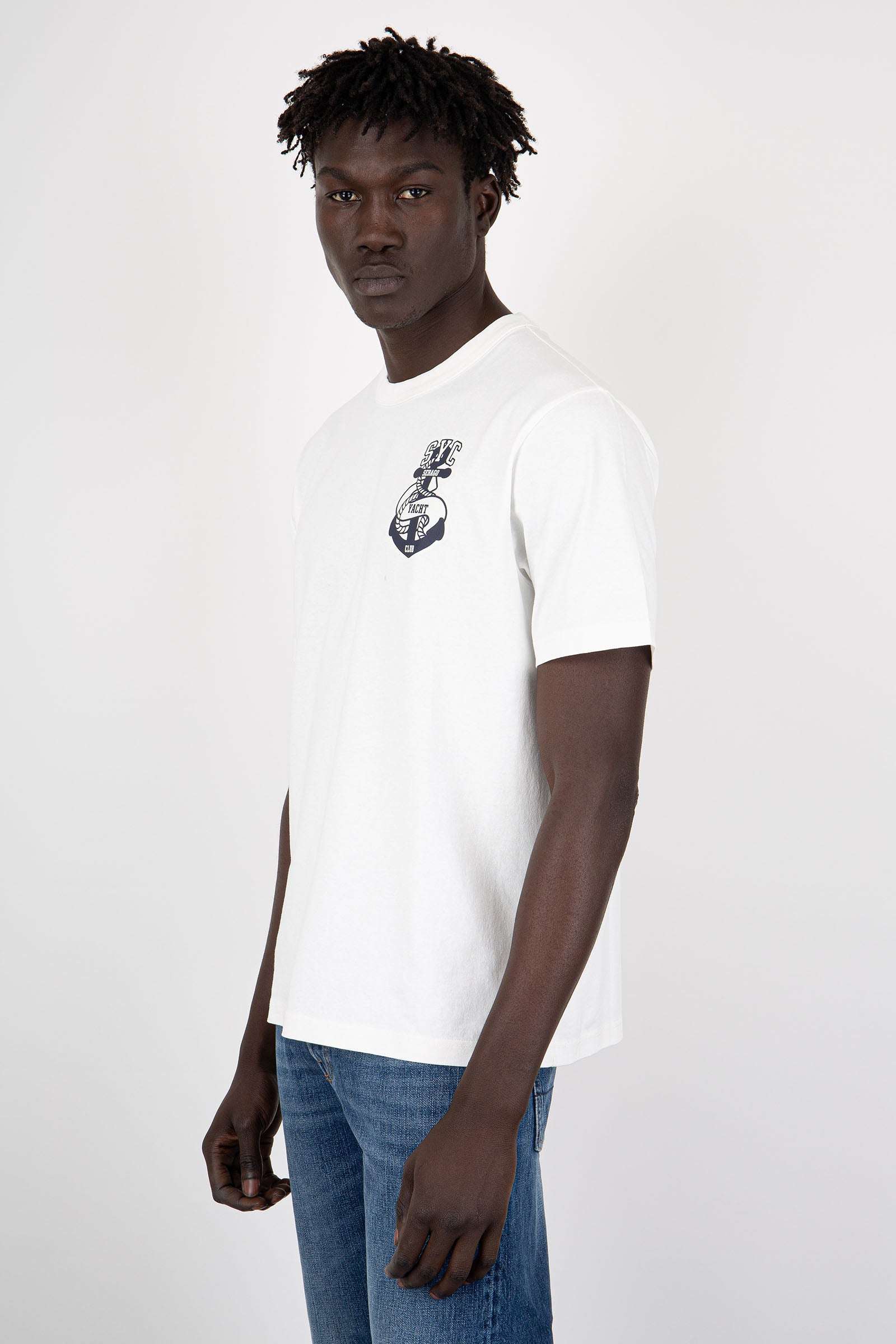 Sebago T-shirt Exeter Bianco Uomo - 1