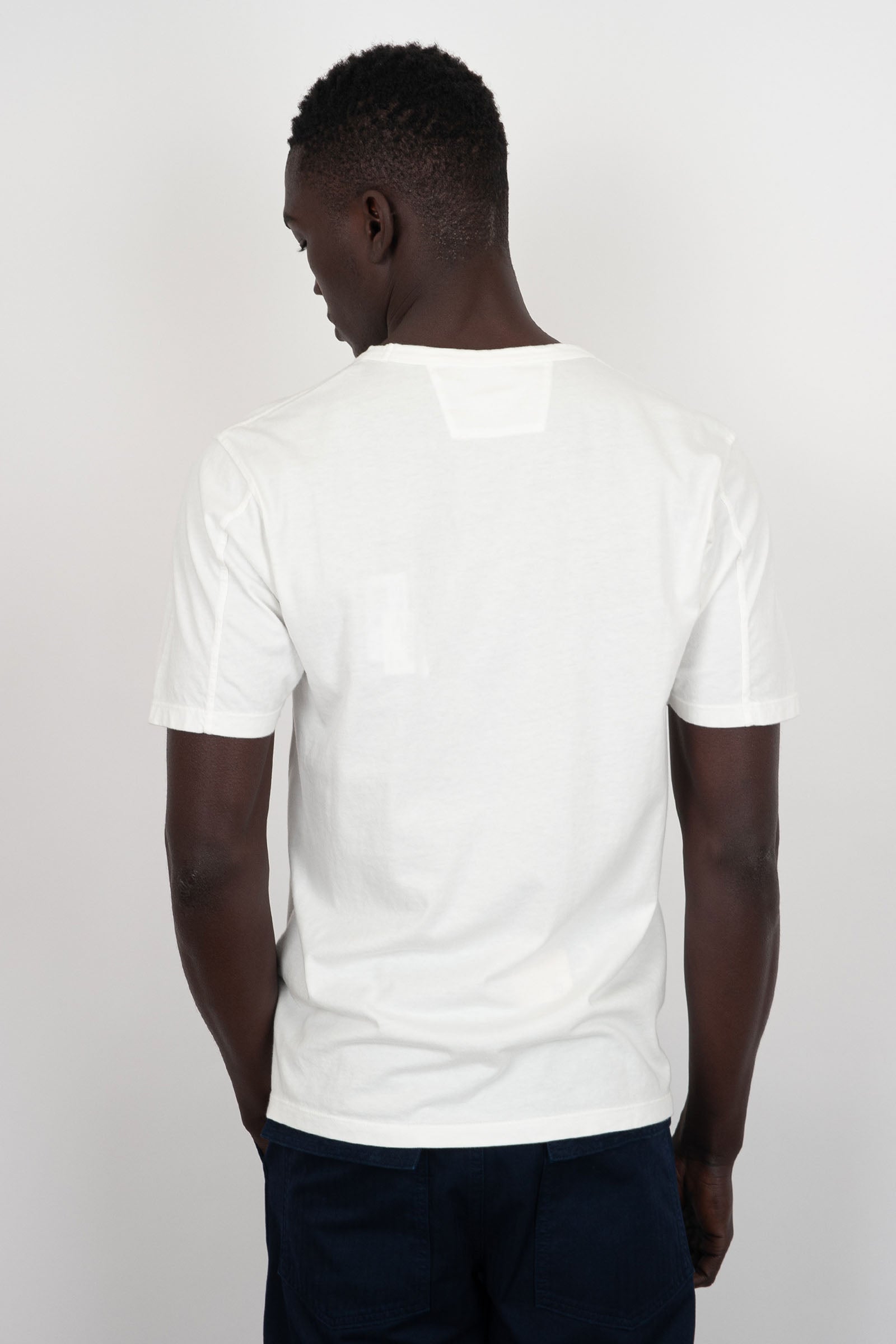 C.P. Company T-shirt 24/1 Cotton Jersey White - 4