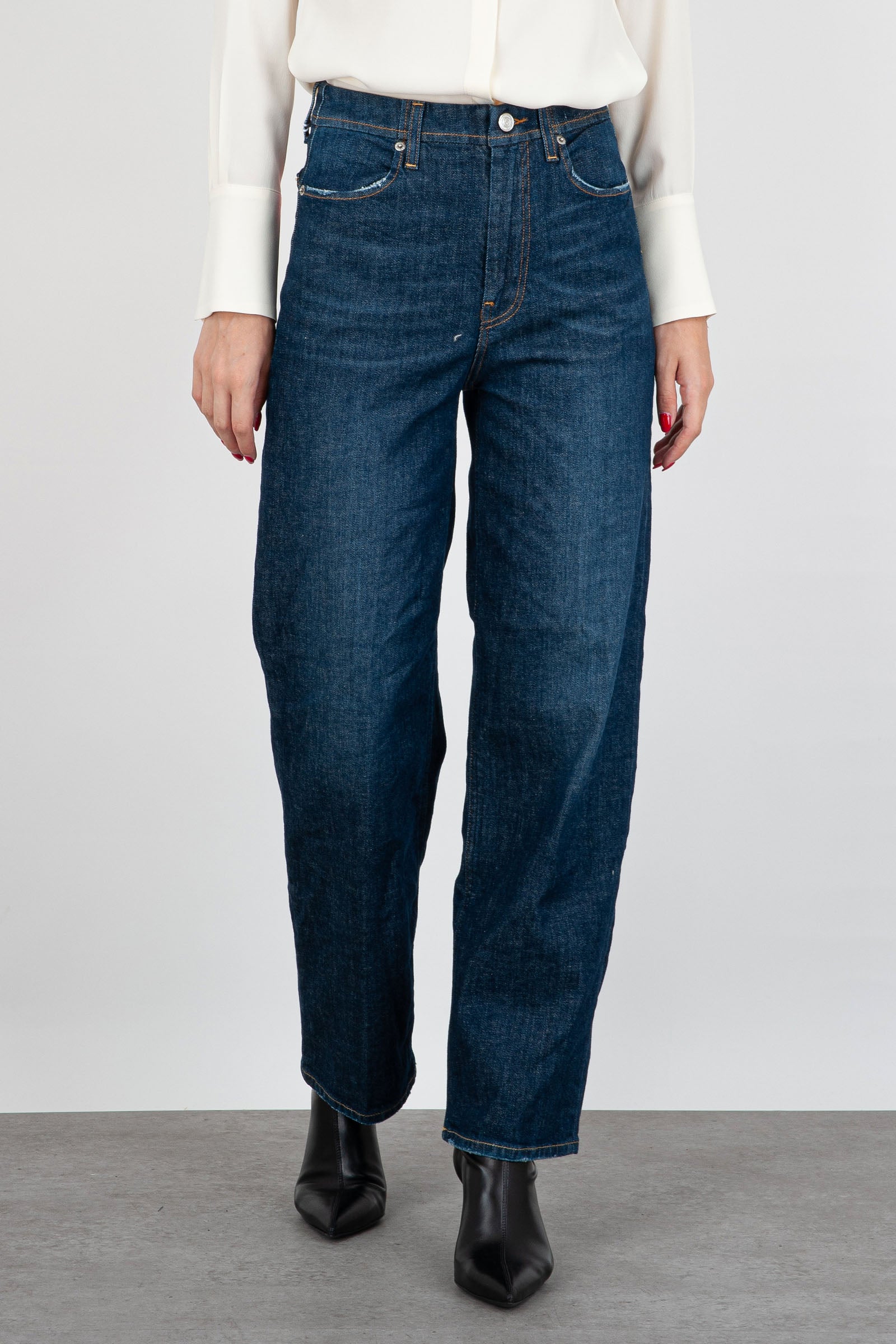 Jeans Blu Scuro Margie Donna - 1