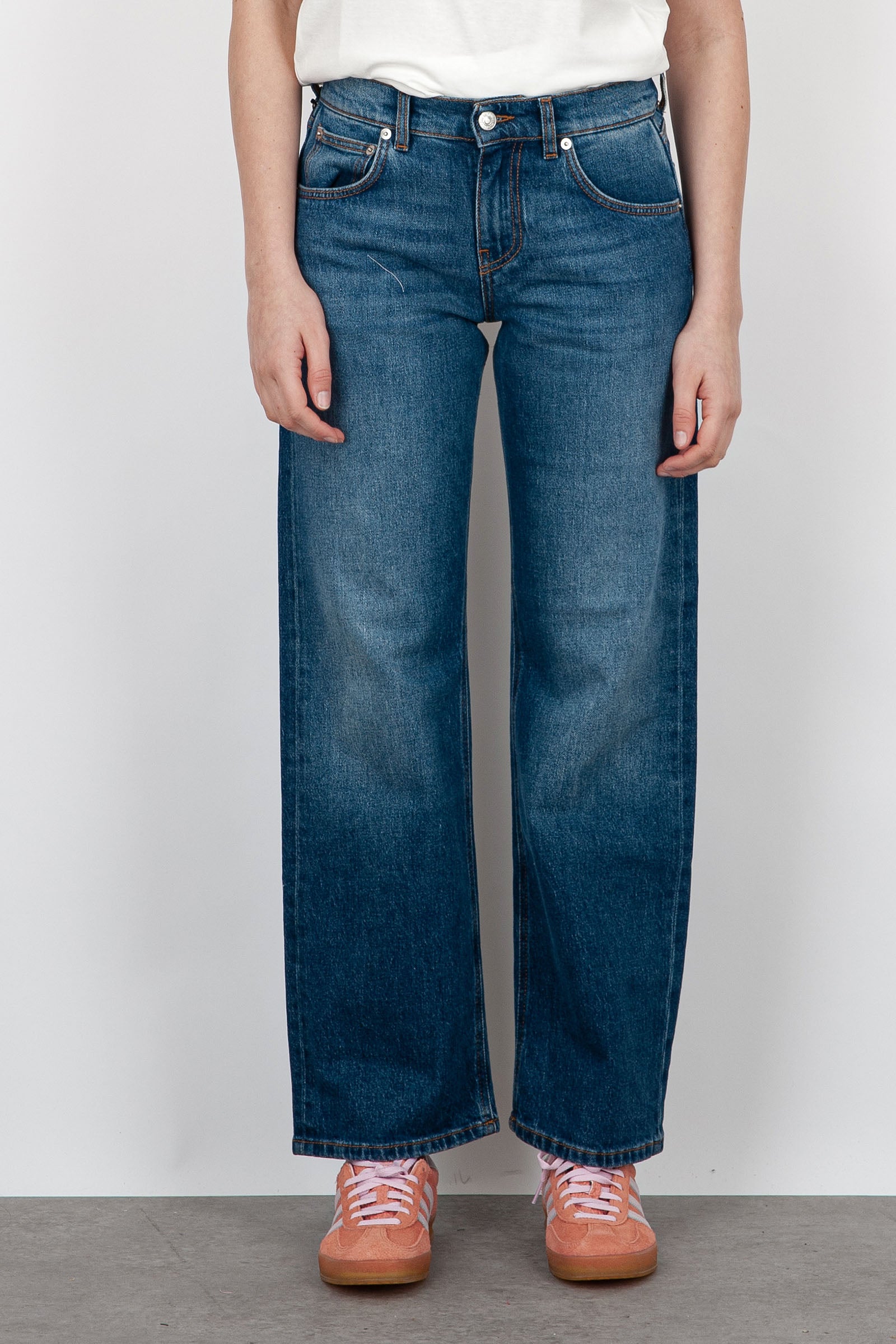 Grifoni Jeans Zoe Medium Blue Denim - 4