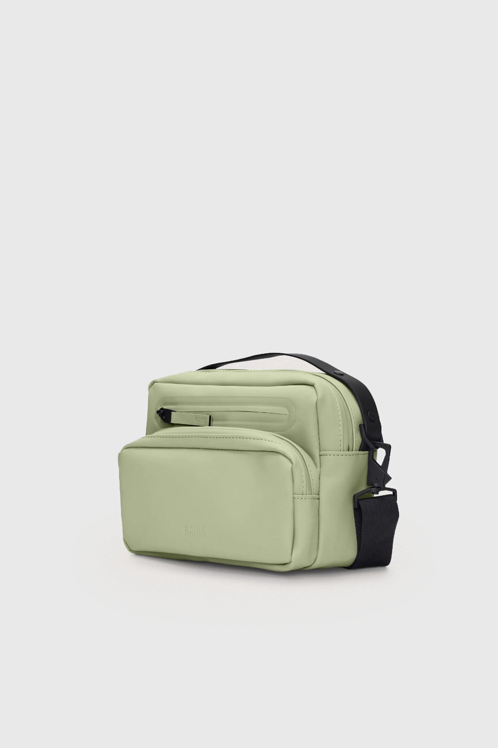 Rains Cargo Box Bag Synthetic Light Green - 2