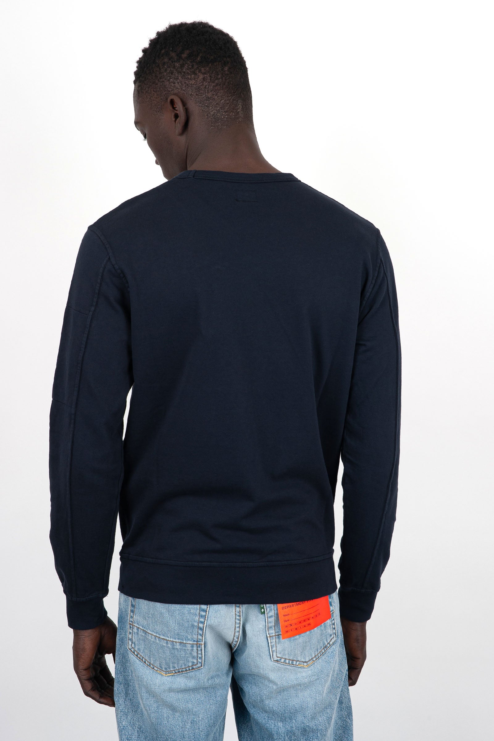 C.P. Company Sweatshirt Light Fleece Cotton Blue - 4