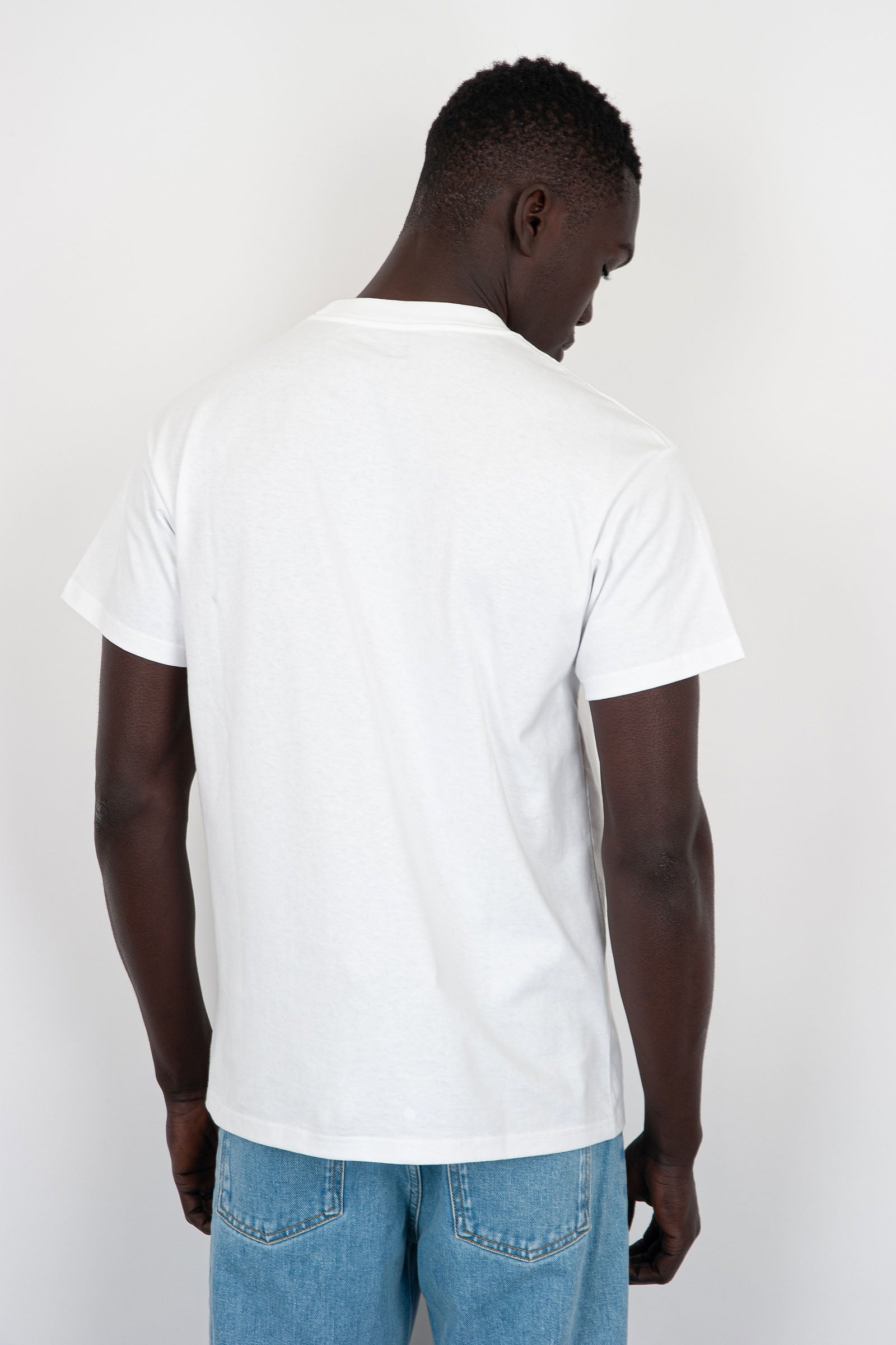Carhartt WIP Icons Cotton T-Shirt White - 4