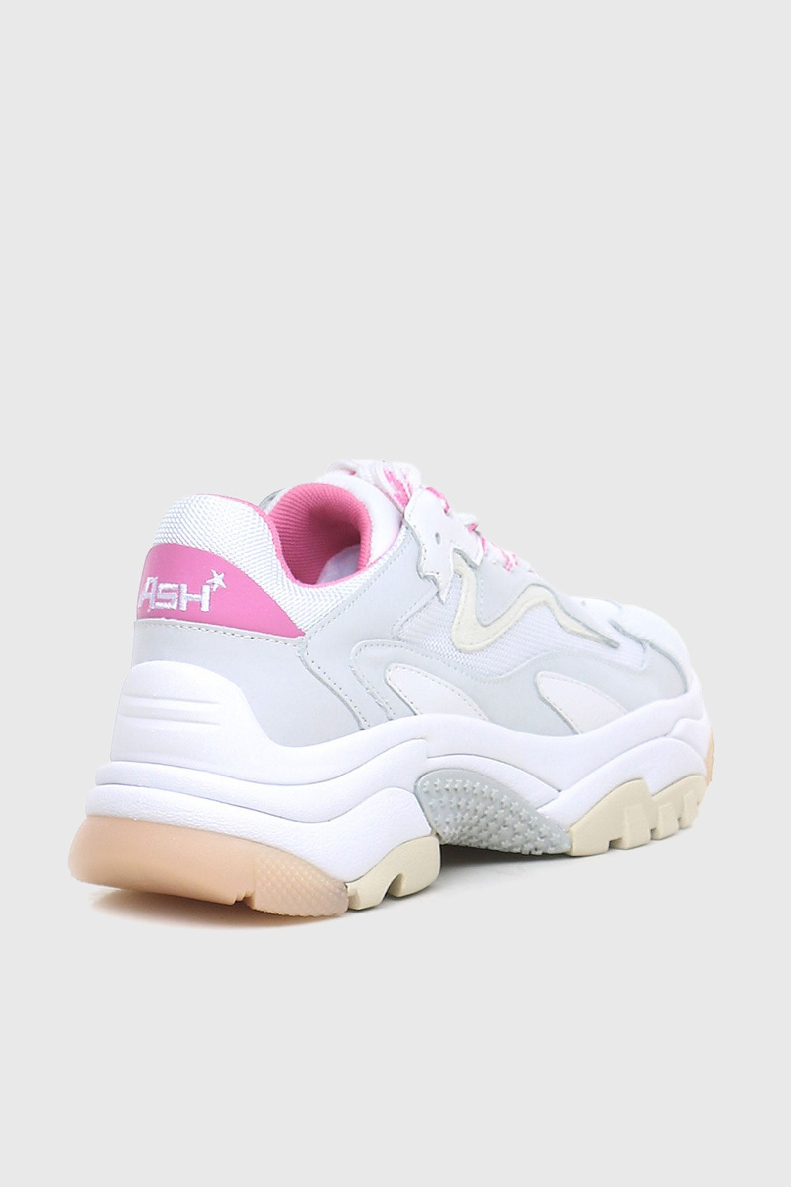 Ash Sneaker Addict Synthetic White/Pink - 3