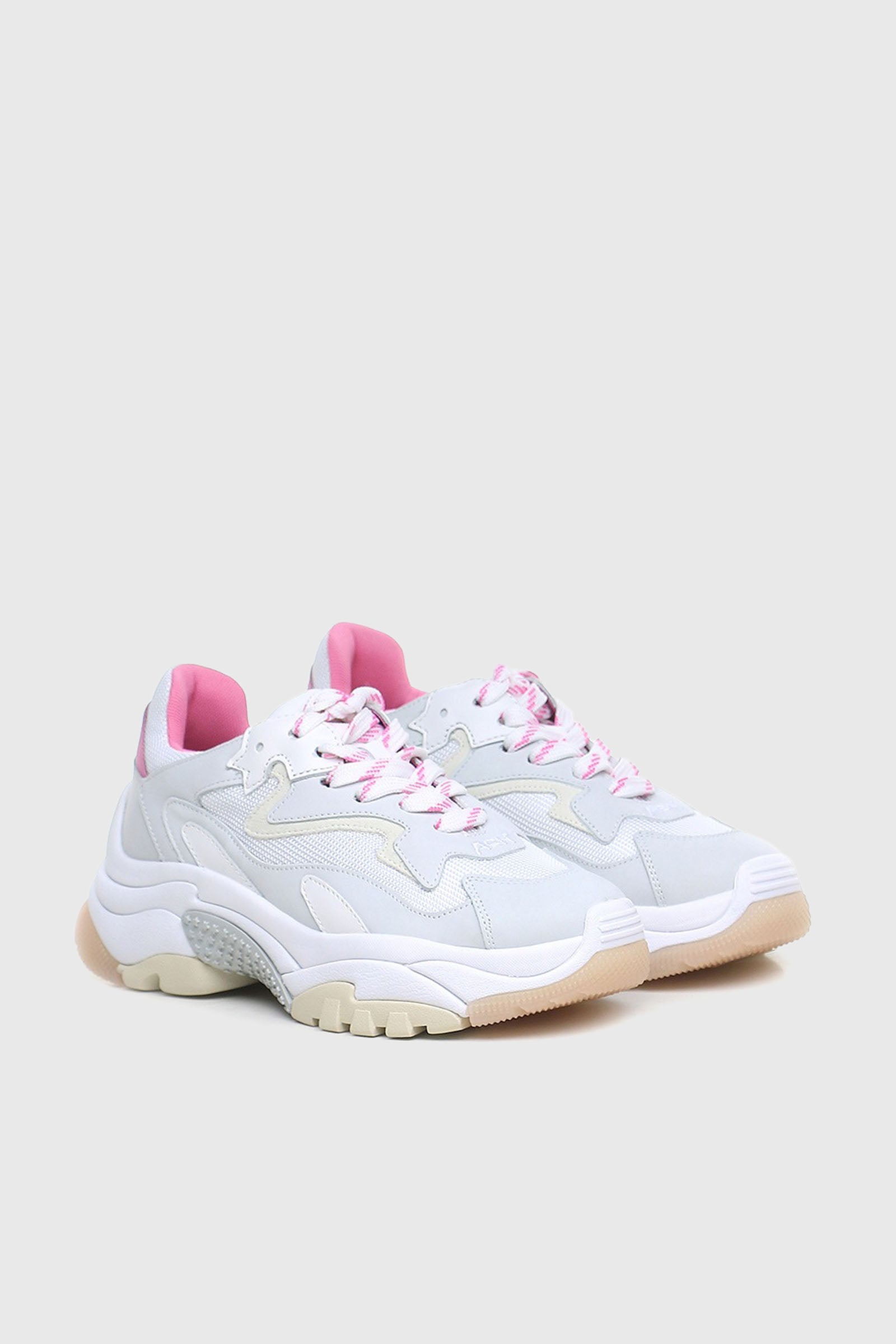 Ash Sneaker Addict  Bianco/Rosa - 2