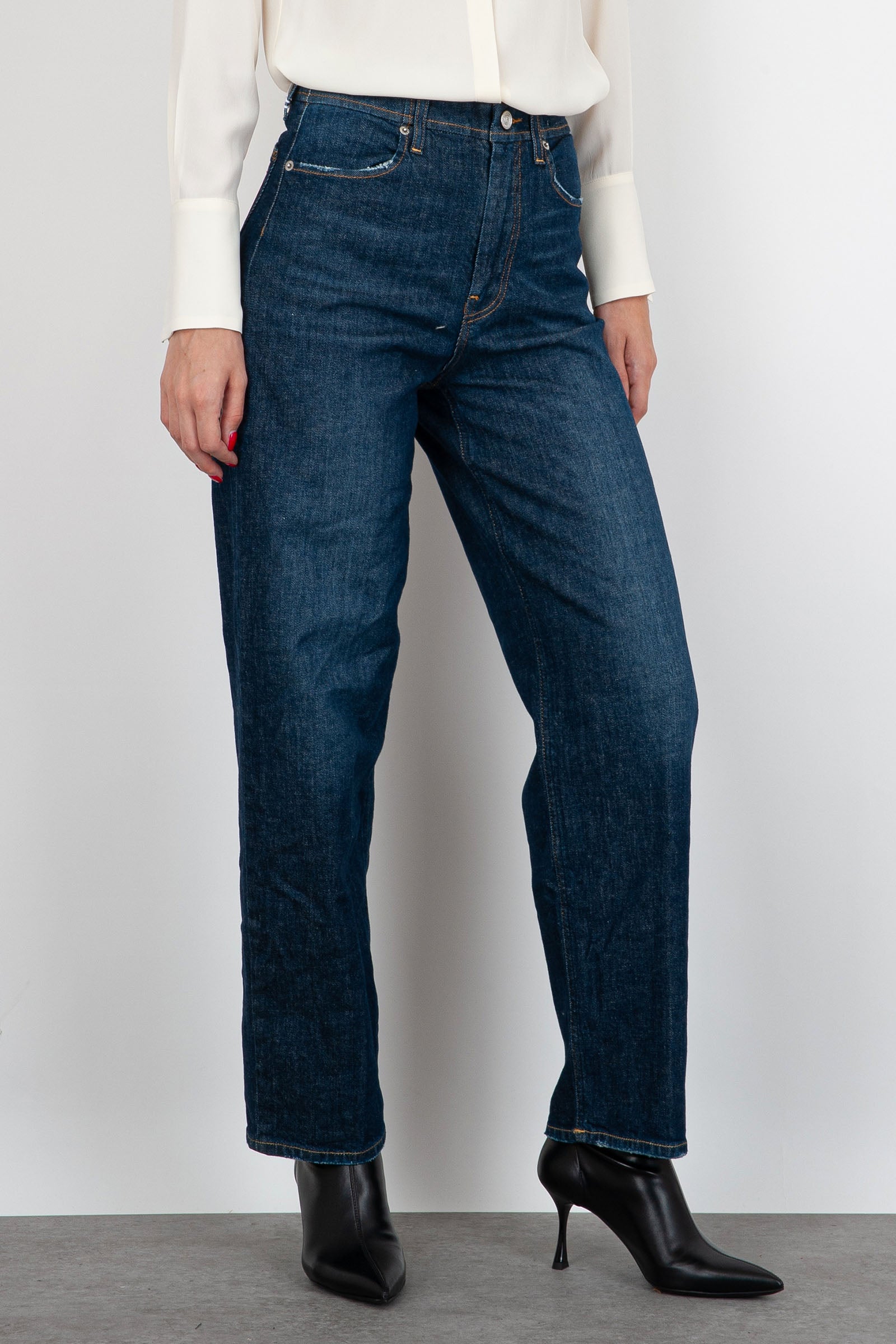 Jeans Blu Scuro Margie Donna - 4