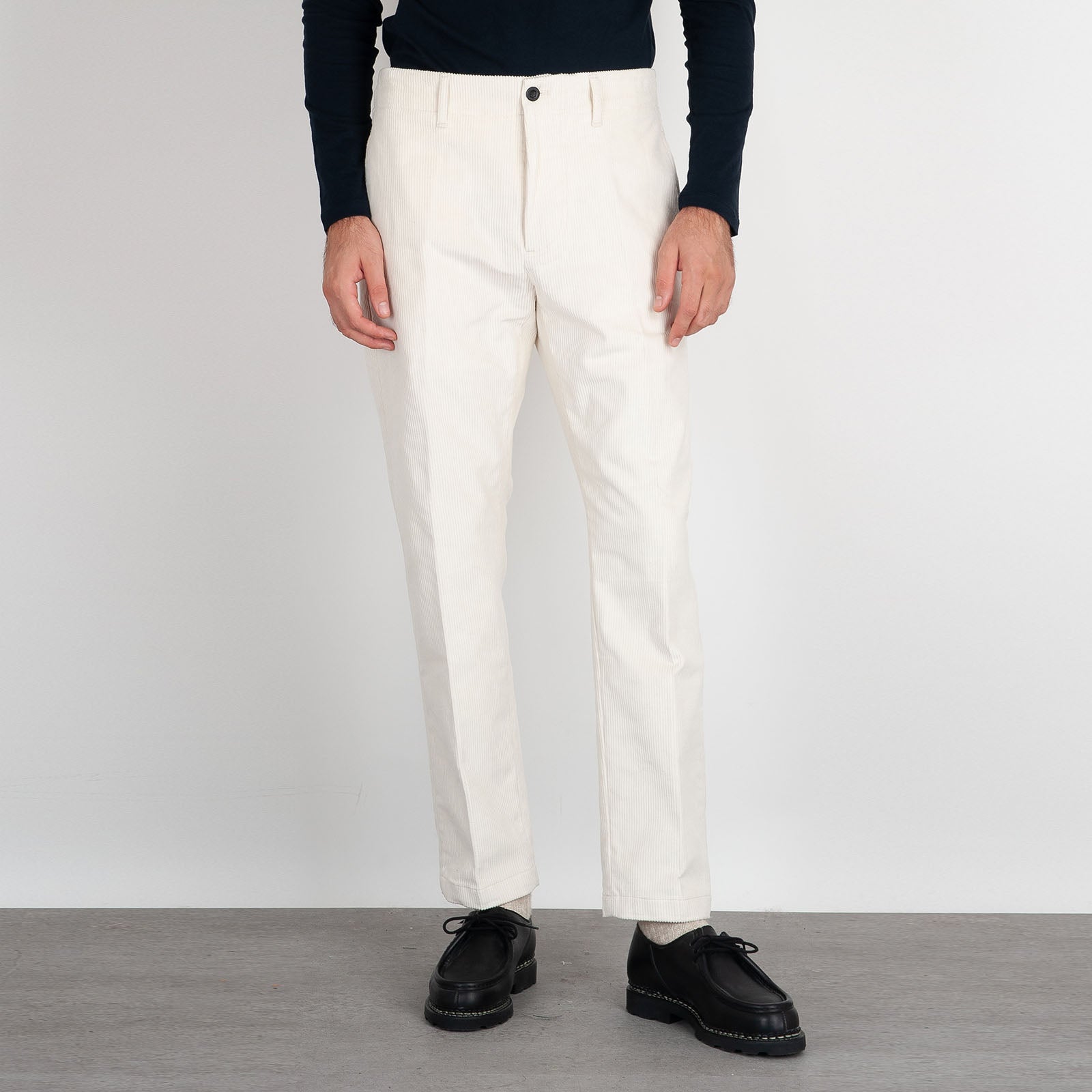 Department Five Pantalone Velluto Bianco in Cotone - 7