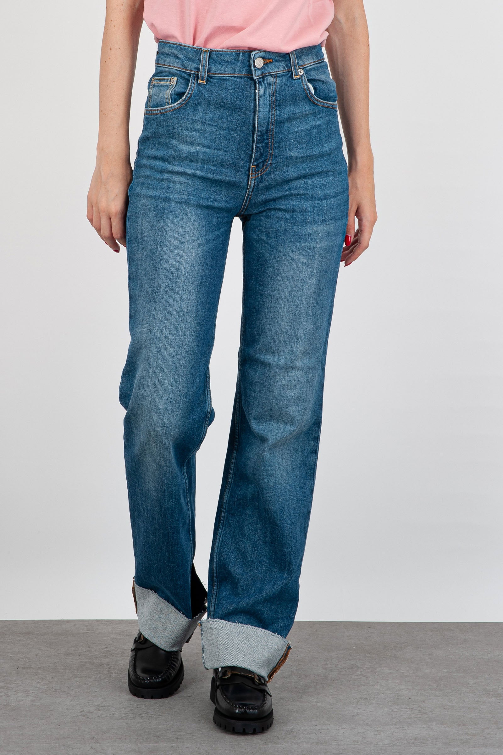 Babalu Medium Blue Jeans Women - 4