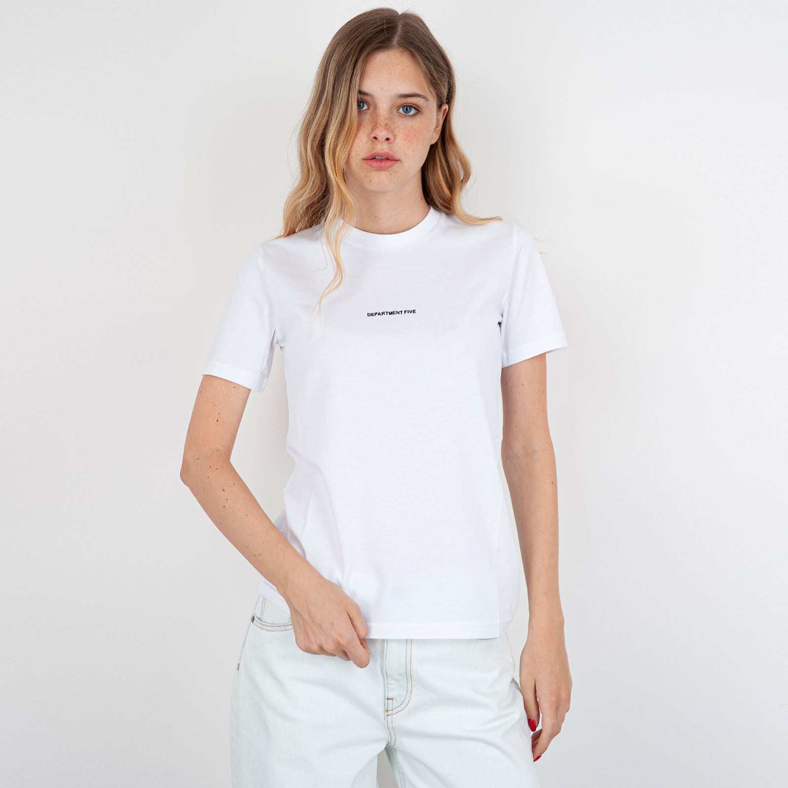 T-shirt Girocollo Fleur Bianco Donna - 7