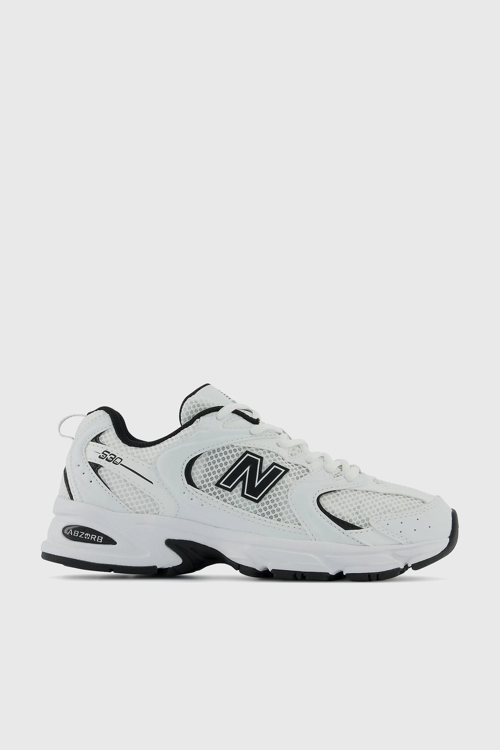 New Balance 530 Synthetic White Sneaker - 1
