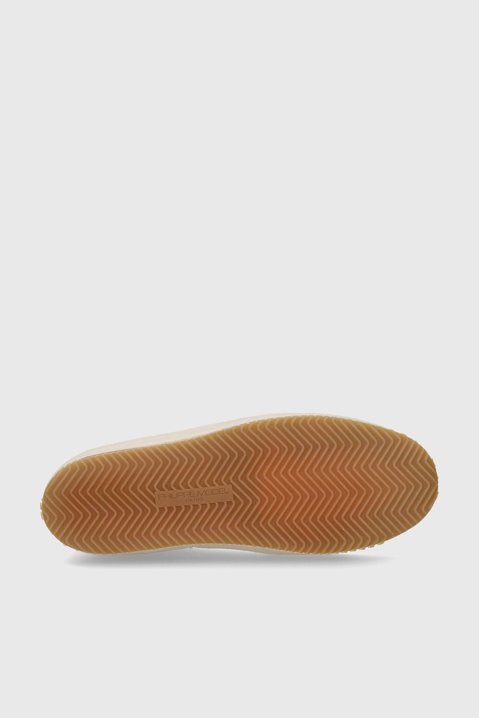 Philippe Model Sneaker Nice Veau Pelle Bianco/Nero - 5
